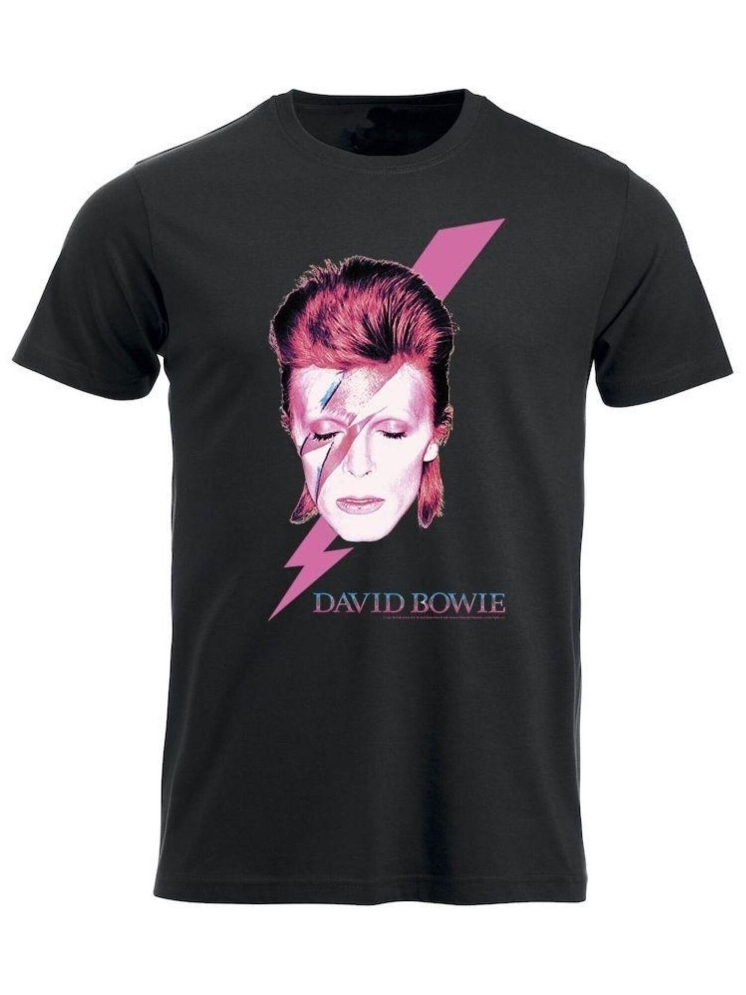 Rockshirts Camiseta 'David Bowie Aladdin sane T-Shirt'  negro – imagen 4