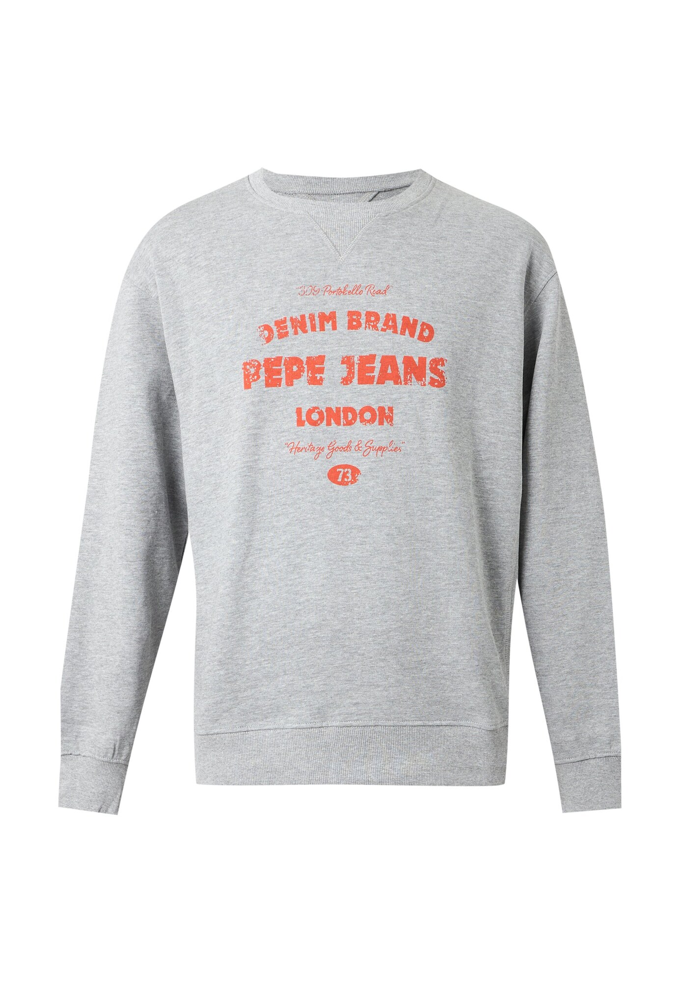 Pepe Jeans Bluză de molton JAXON gri / portocaliu