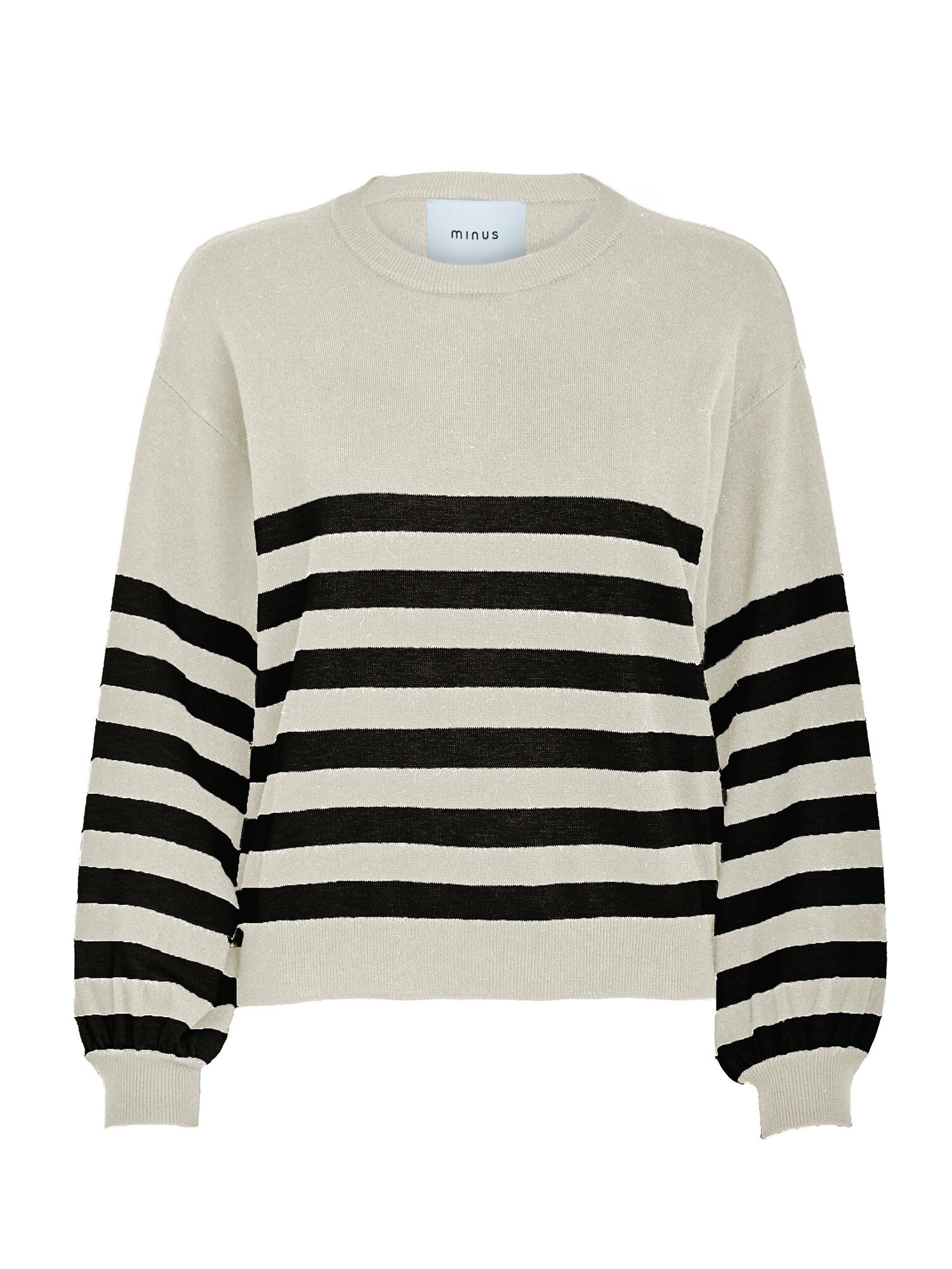 minus Pulover 'Perla'  gri / negru