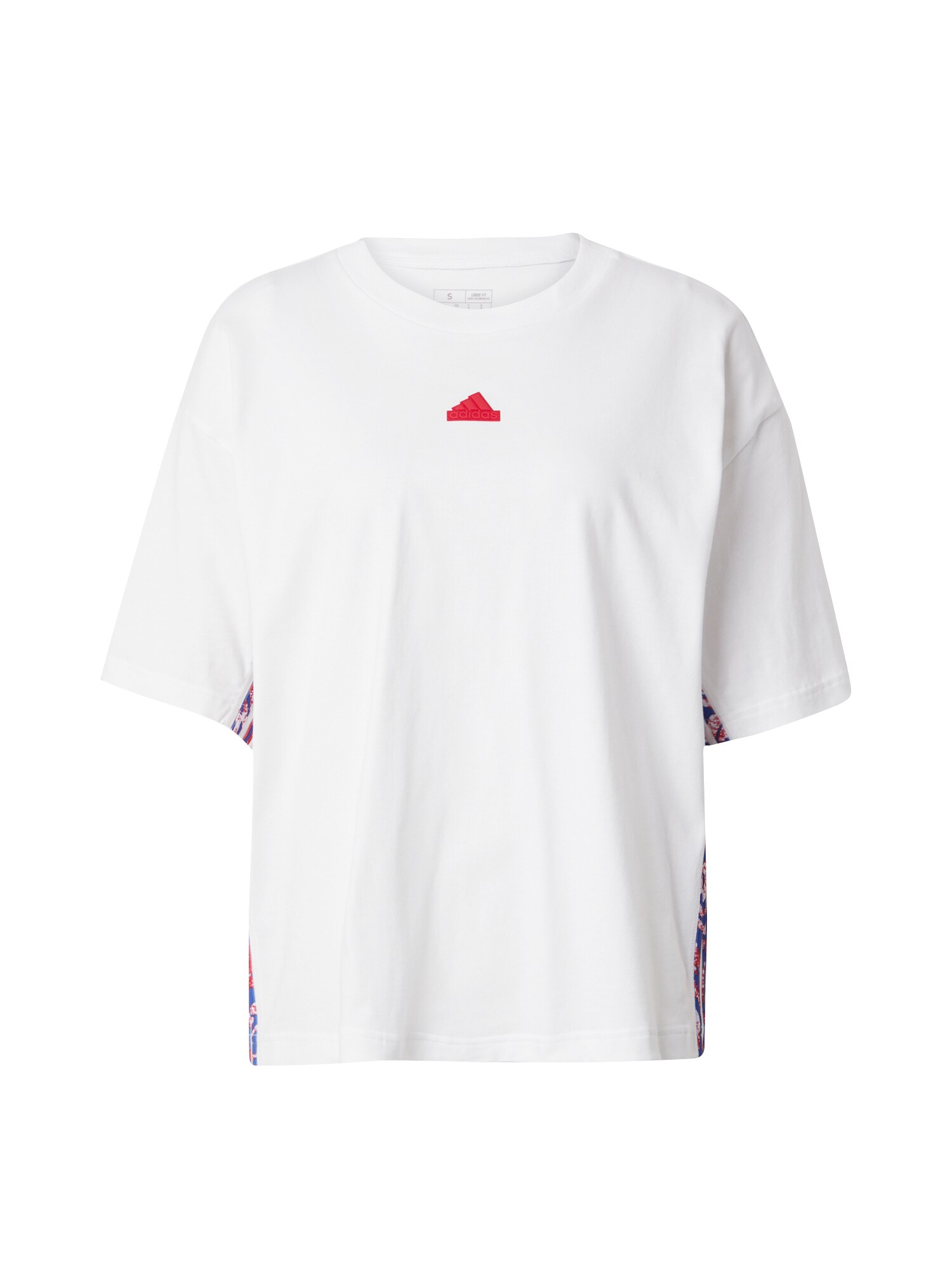 ADIDAS SPORTSWEAR Funkčné tričko 'EXPRESS'  modrá / červená / biela