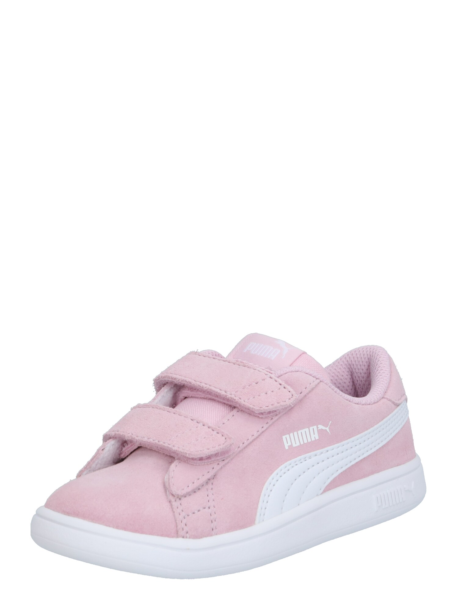 PUMA Sportbačiai 'Smash'  balta / rožinė