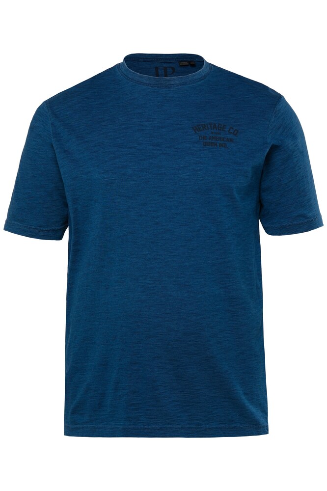 JP1880 T-Shirt Herren Größe 8XL blue denim / schwarz