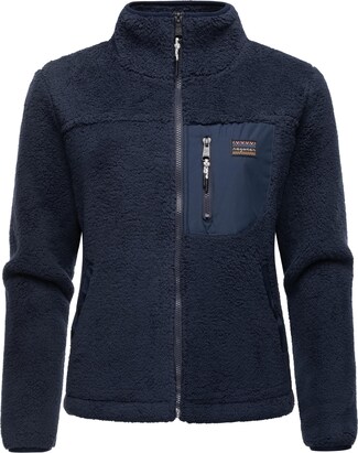 Ragwear Fleece jas ‘Alaris’ Donkerblauw