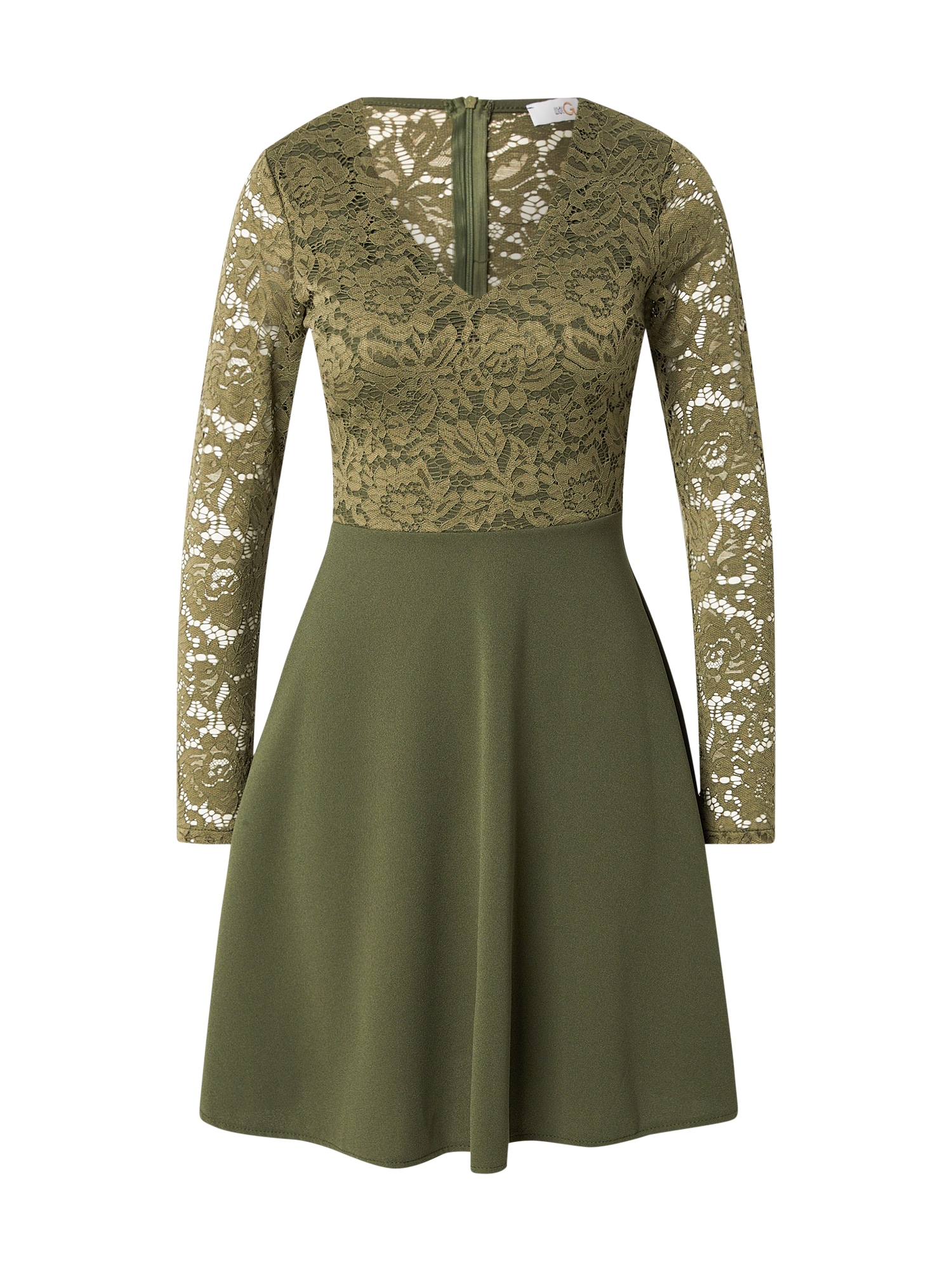 WAL G. Rochie de cocktail MICHELLE  kaki