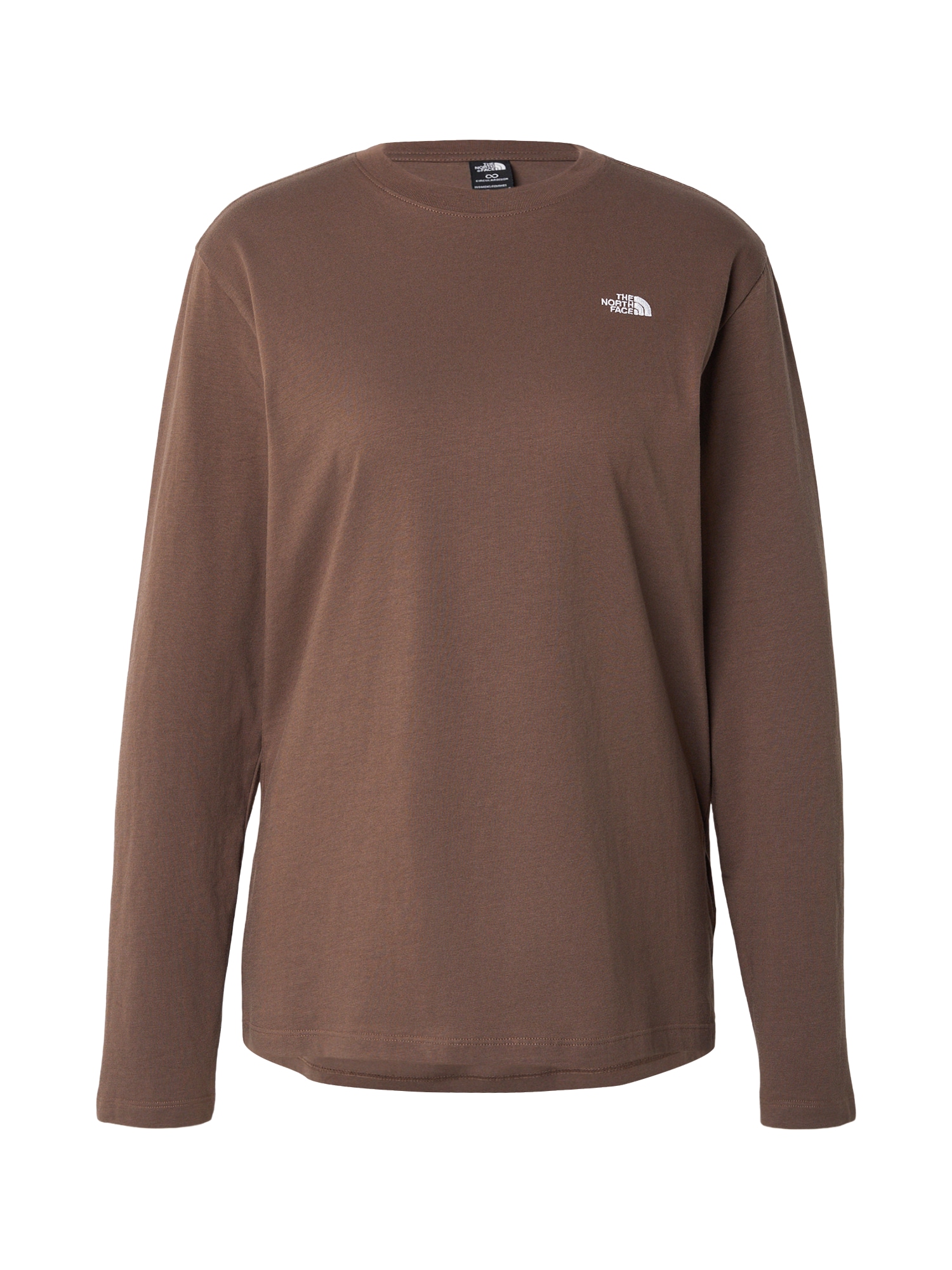 THE NORTH FACE Tricou ESSENTIAL SIMPLE DOME maro deschis