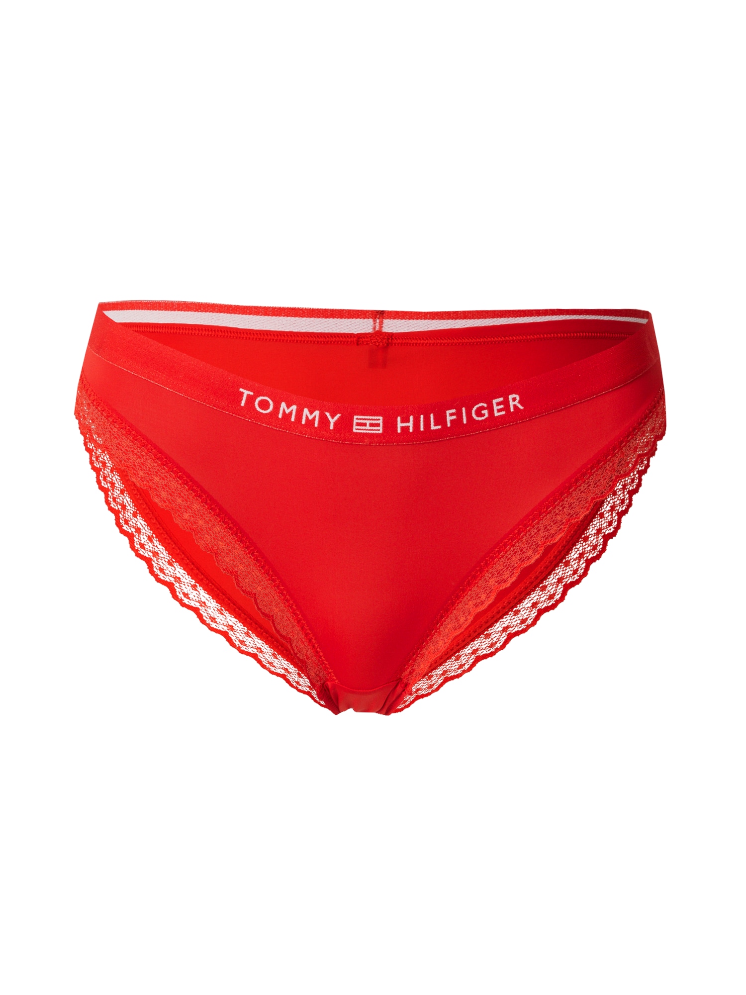 Tommy Hilfiger Underwear Слип  червено / бяло