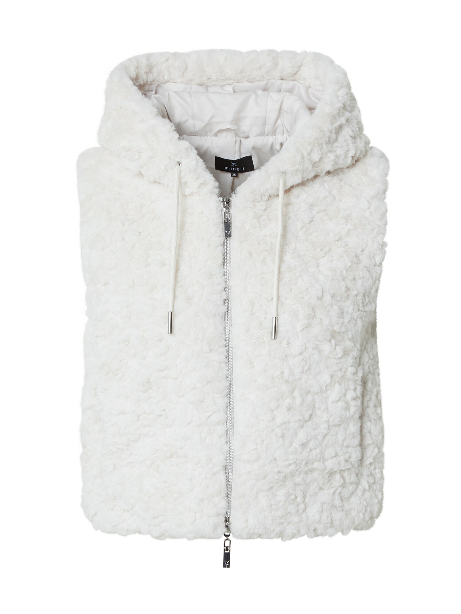 monari Vestă  alb lână