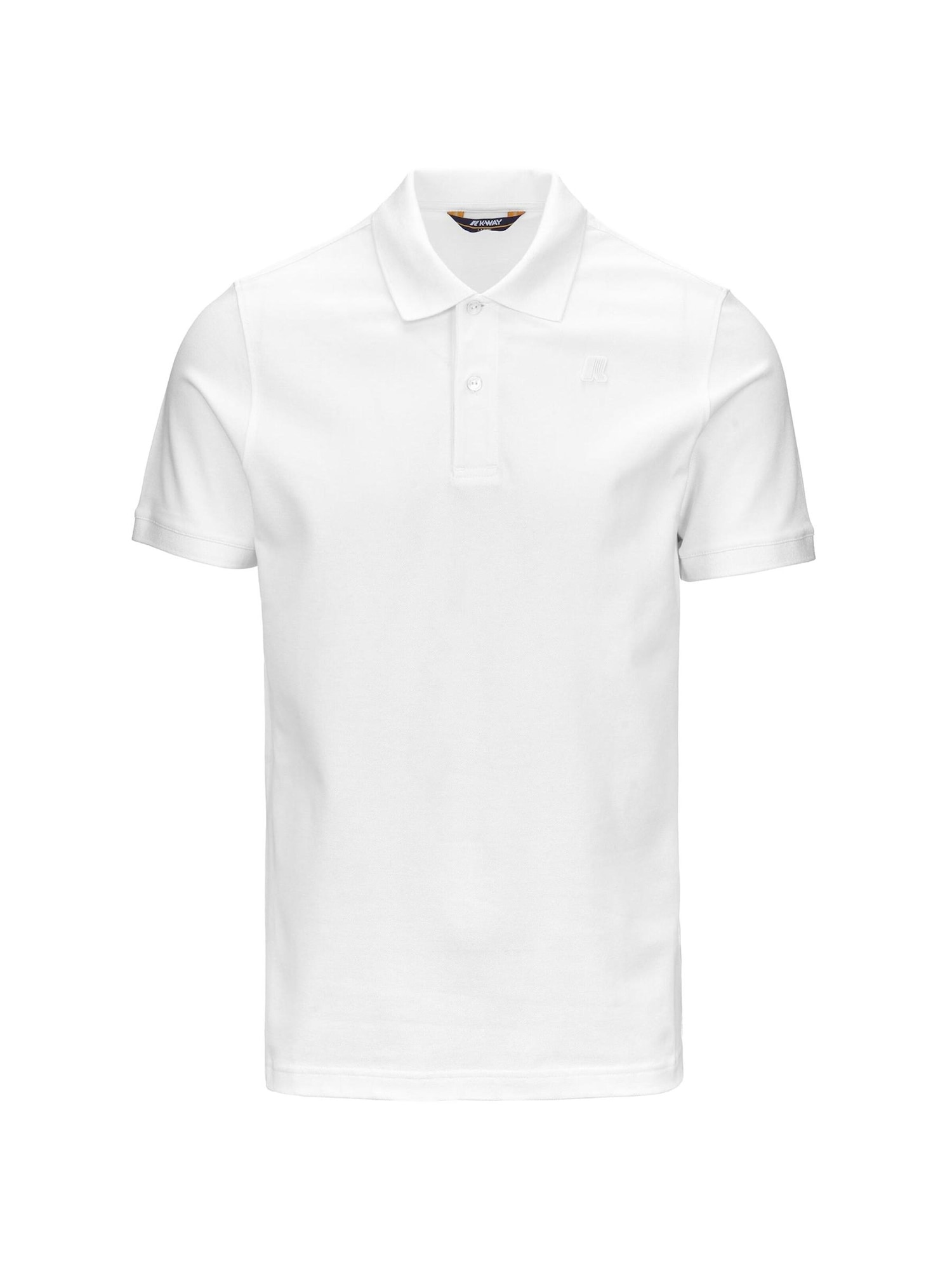 K-Way Camiseta 'K-WAY AMEDEE PIQUE SLIM T-Shirt e Polo' blanco