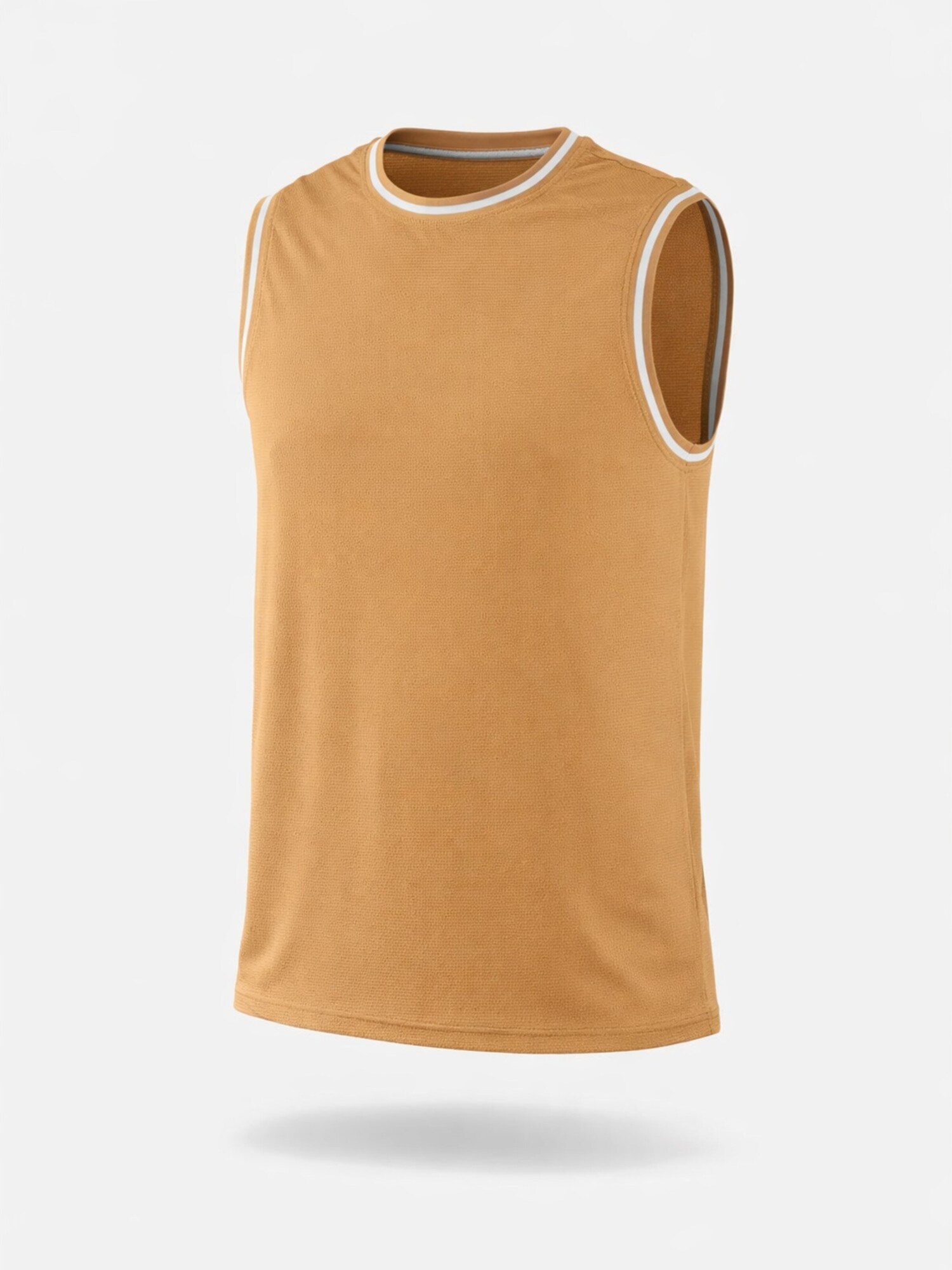 PANTONECLO Camiseta funcional 'Pantoneclo Men’s Gym Vest' amarillo moteado