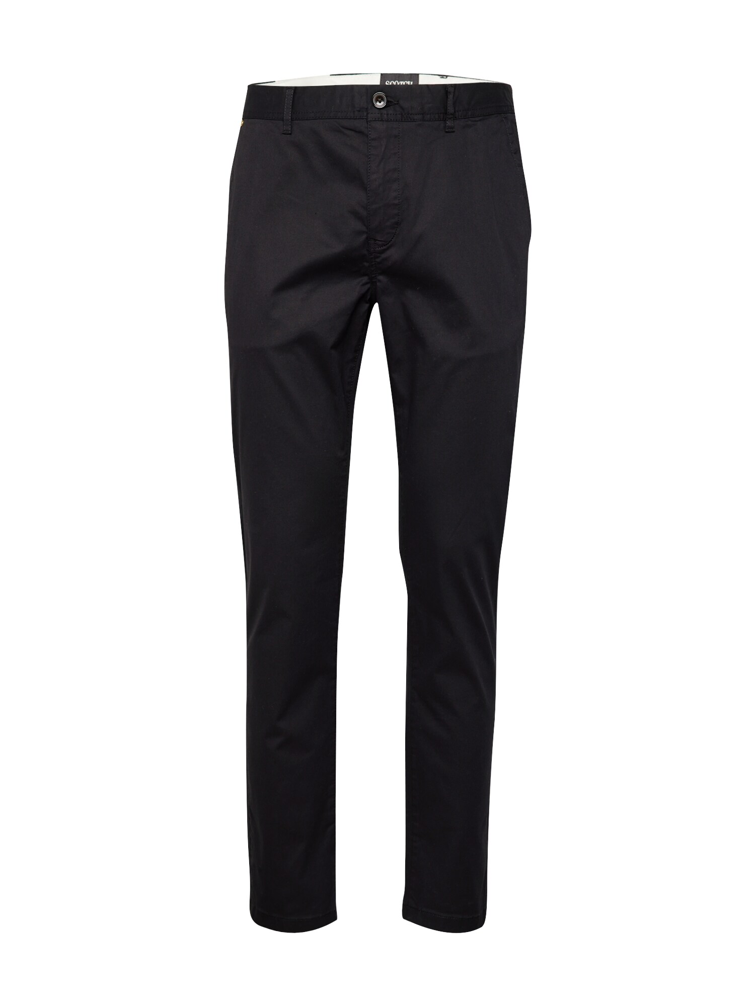 SCOTCH & SODA Chino nadrág 'Essentials - Mott'  fekete akciós termékkép 1