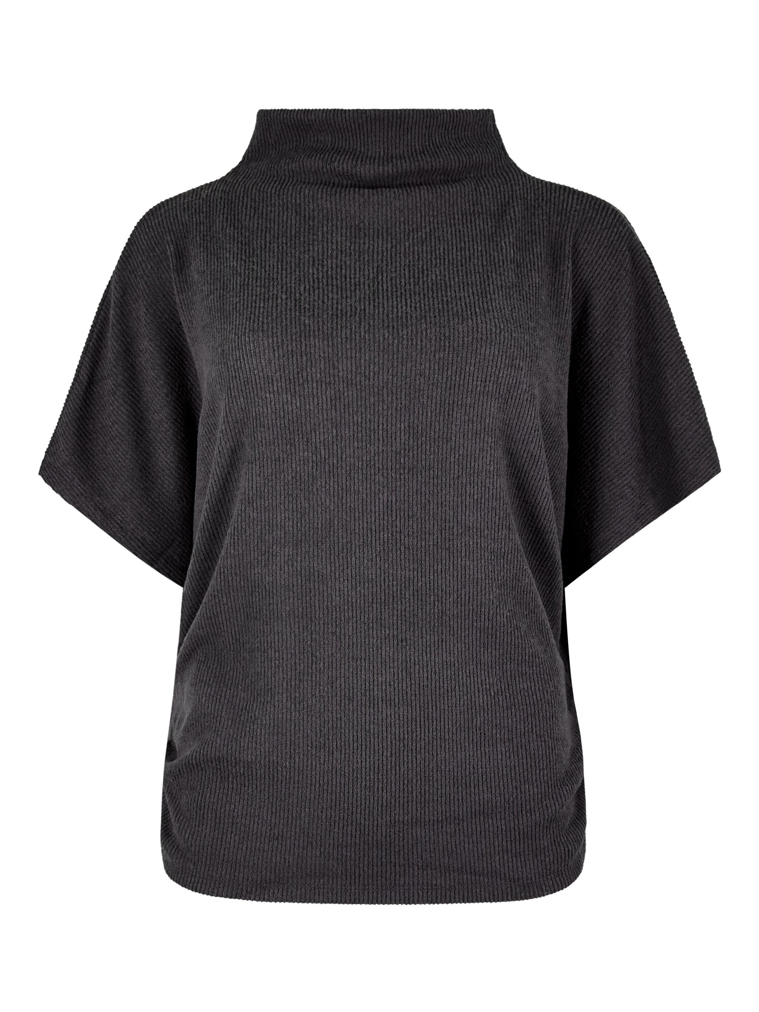 Apricot Soft Knit Side Ruched Top