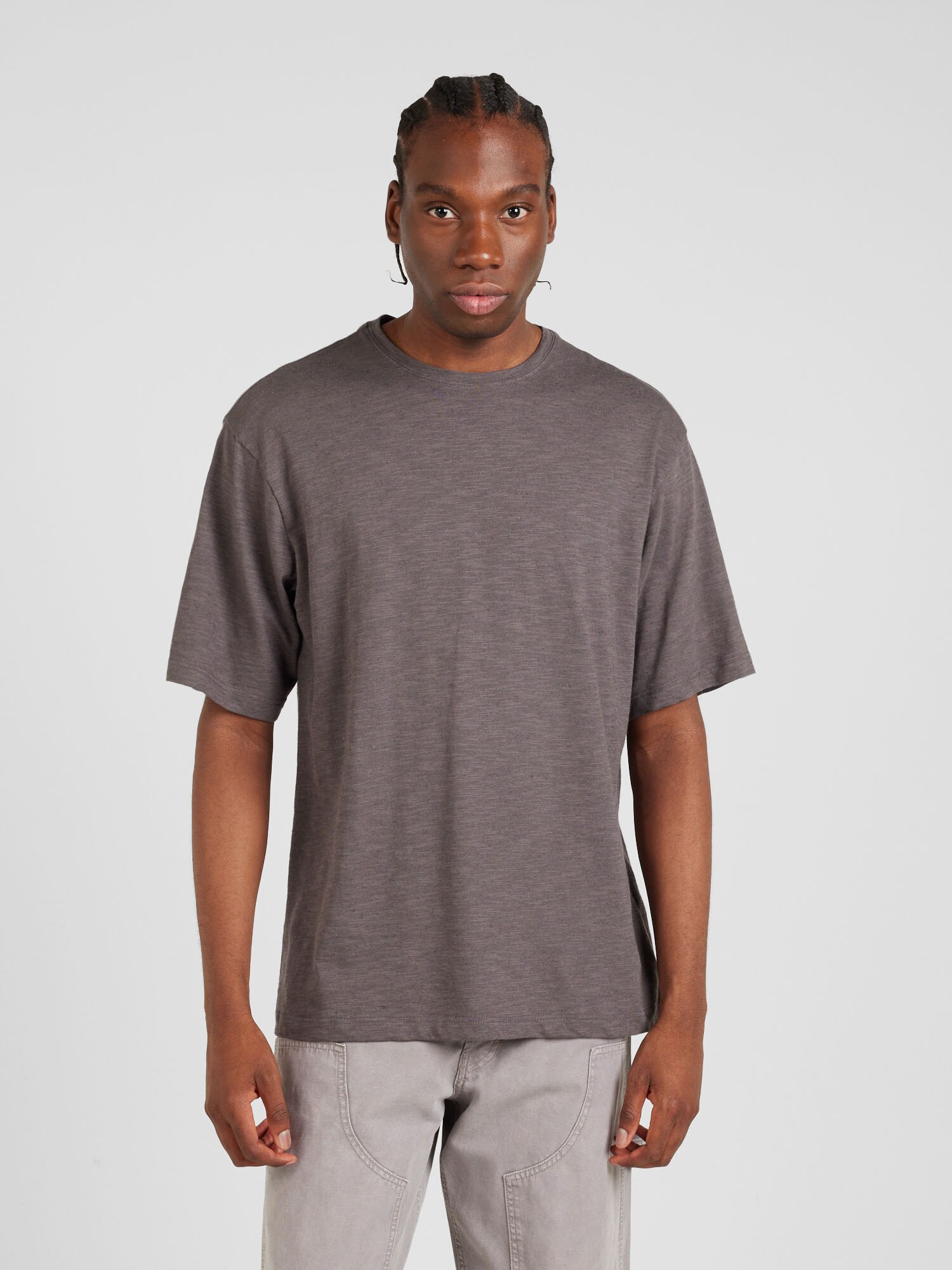 TOPMAN Póló  sötétszürke termék 2. képe