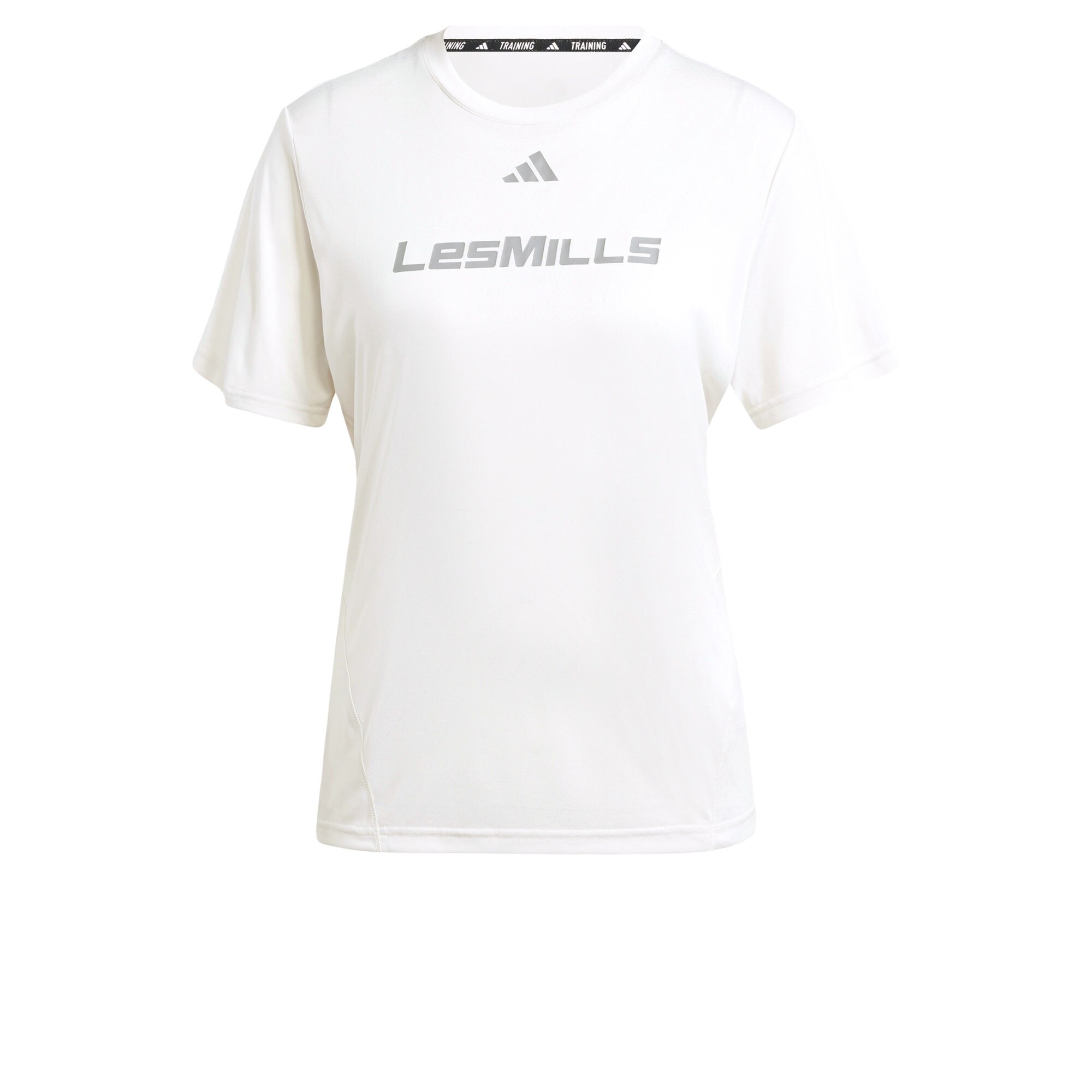 ADIDAS PERFORMANCE Tricou funcțional Les Mills  gri / alb