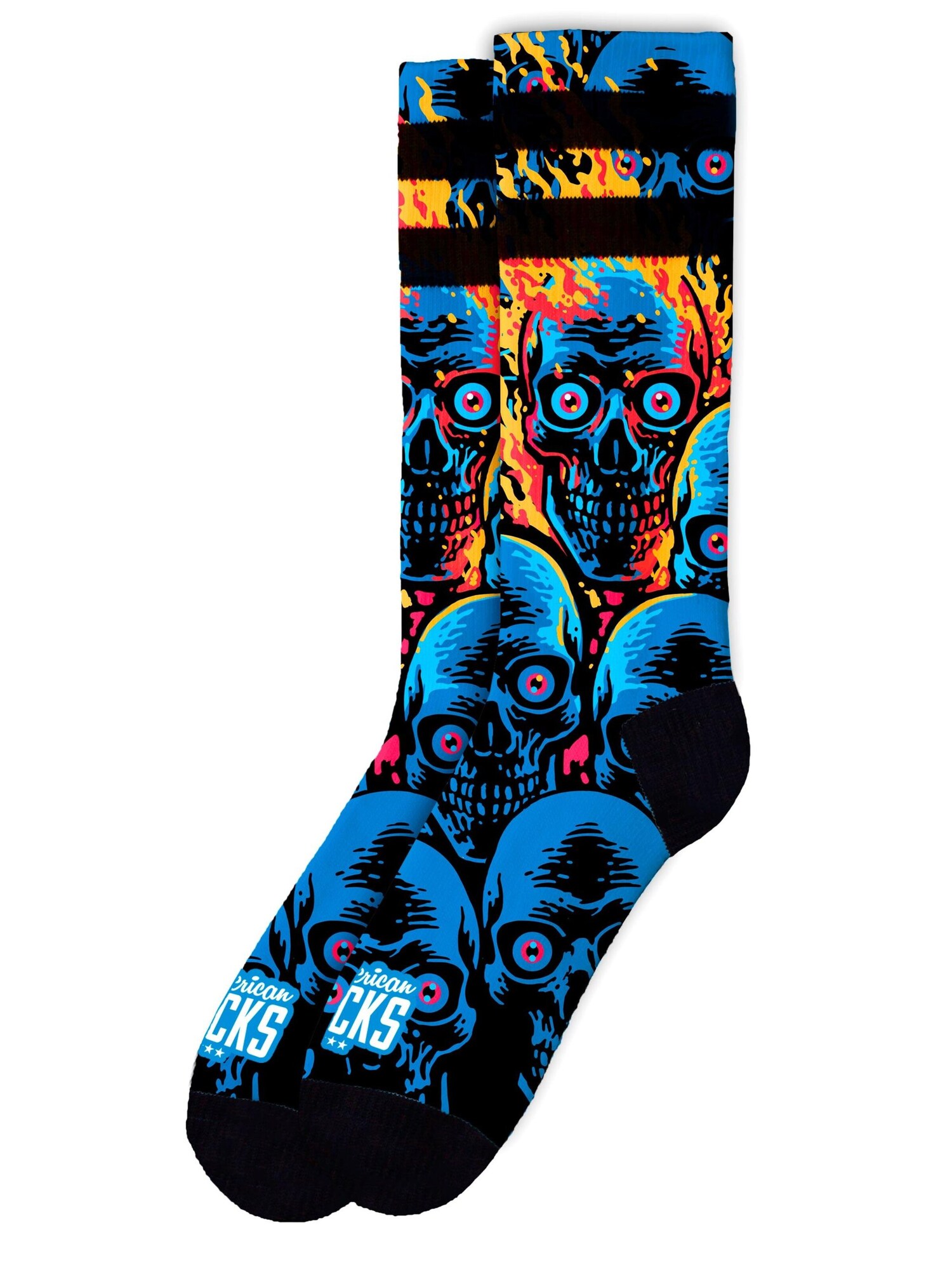 American Socks Calcetines 'Knucklehead'  azul