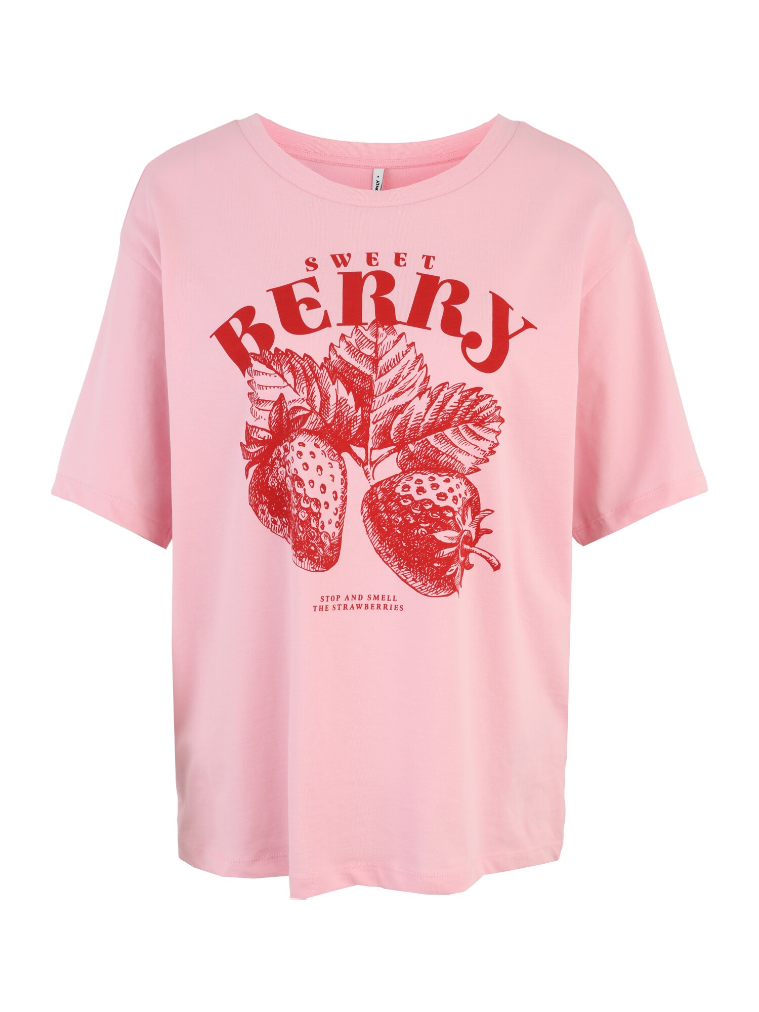 Only Petite Tricou 'ONLROSE'  roz / roșu