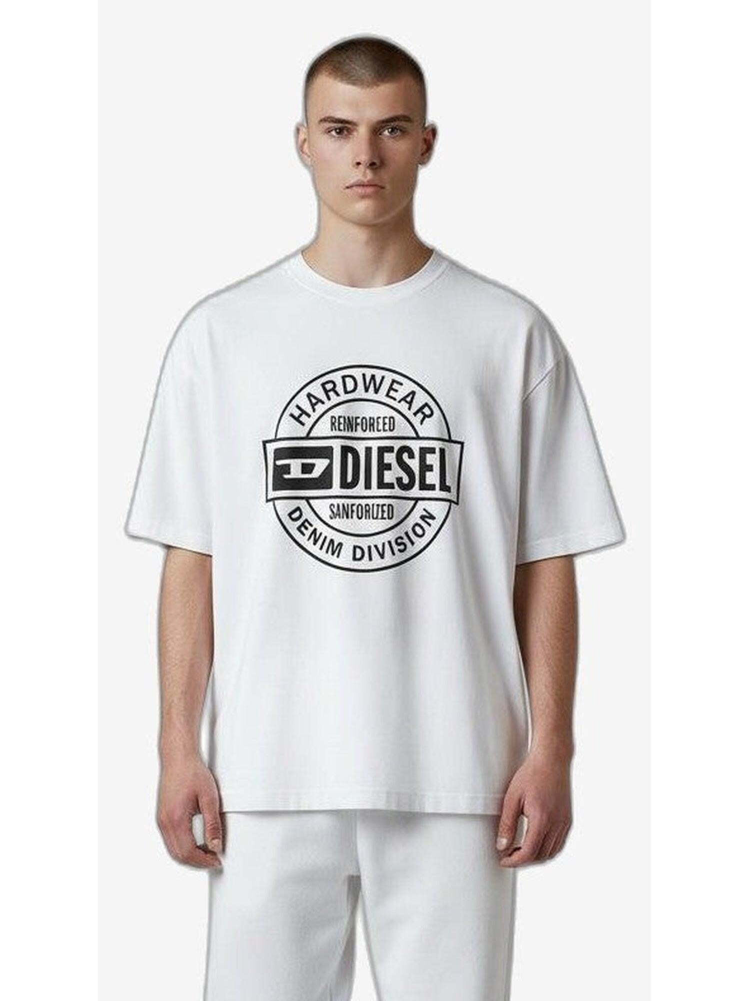 DIESEL Camiseta  blanco