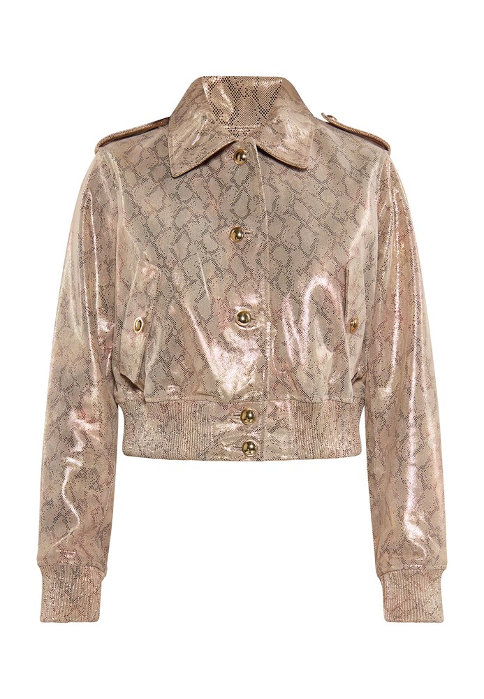 faina Übergangsjacke Damen Größe M beige / gold