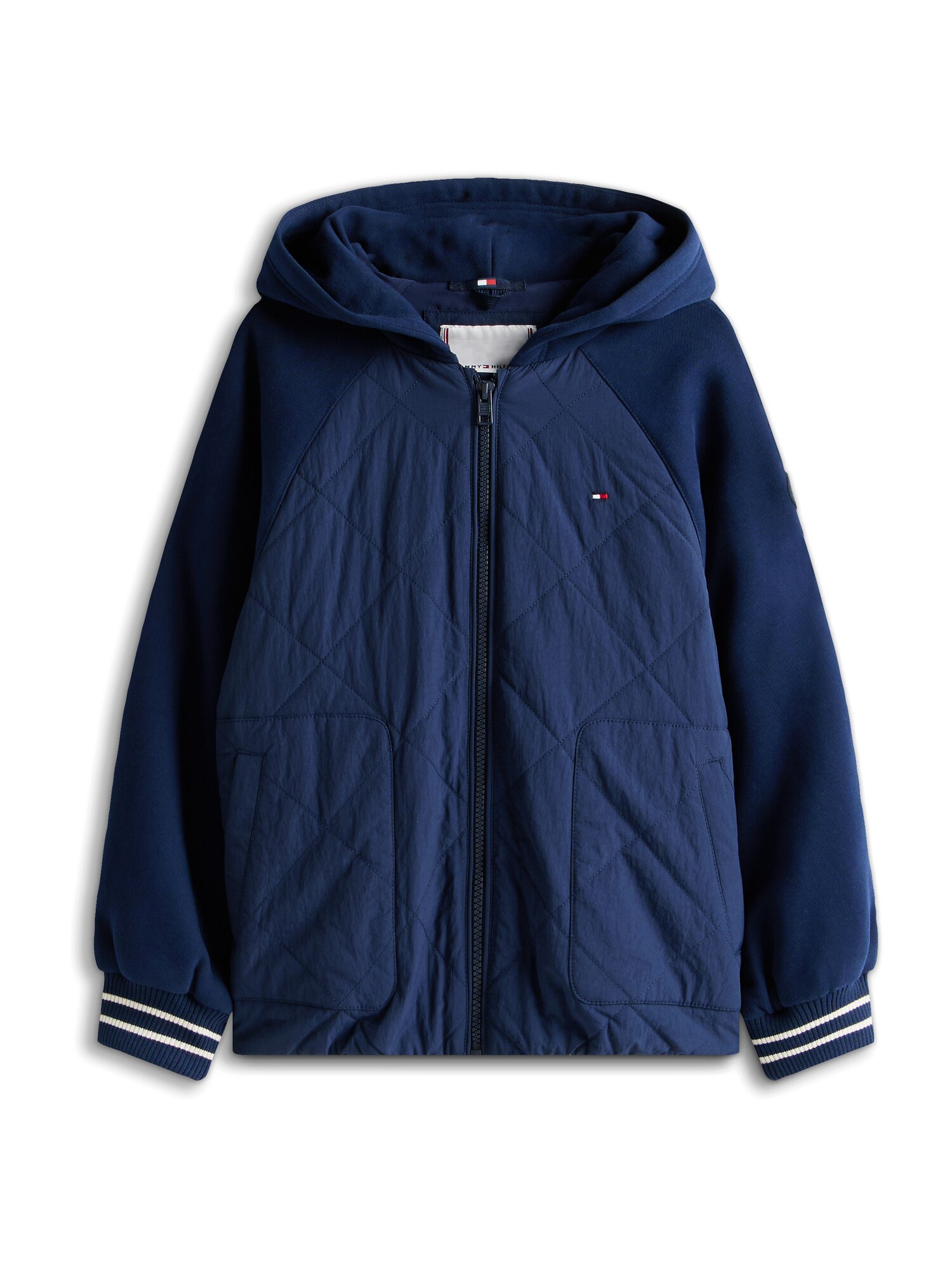 TOMMY HILFIGER Geacă de primăvară-toamnă  albastru închis