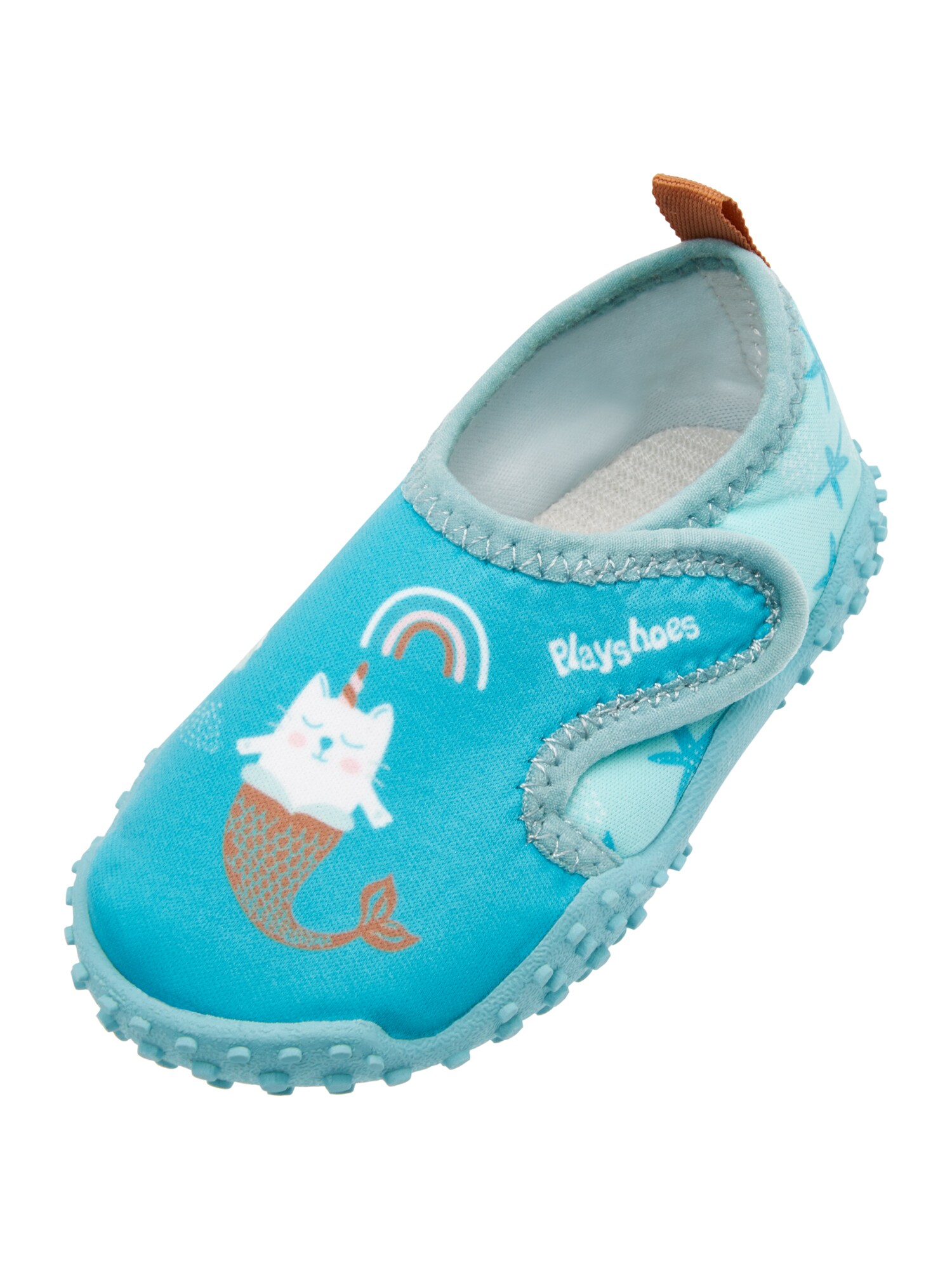 PLAYSHOES Strandcipő  türkiz / barna / menta / fehér akciós termékkép 1
