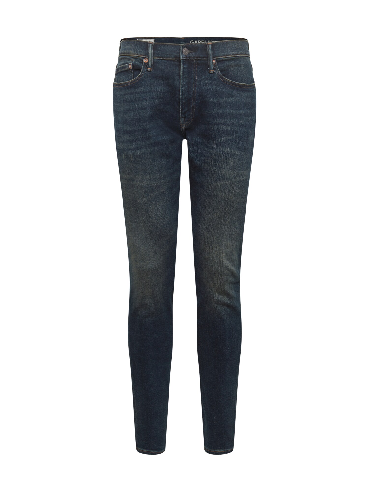 GAP Džinsai 'SLIM TAPER HI STR WORN DARK'  tamsiai (džinso) mėlyna