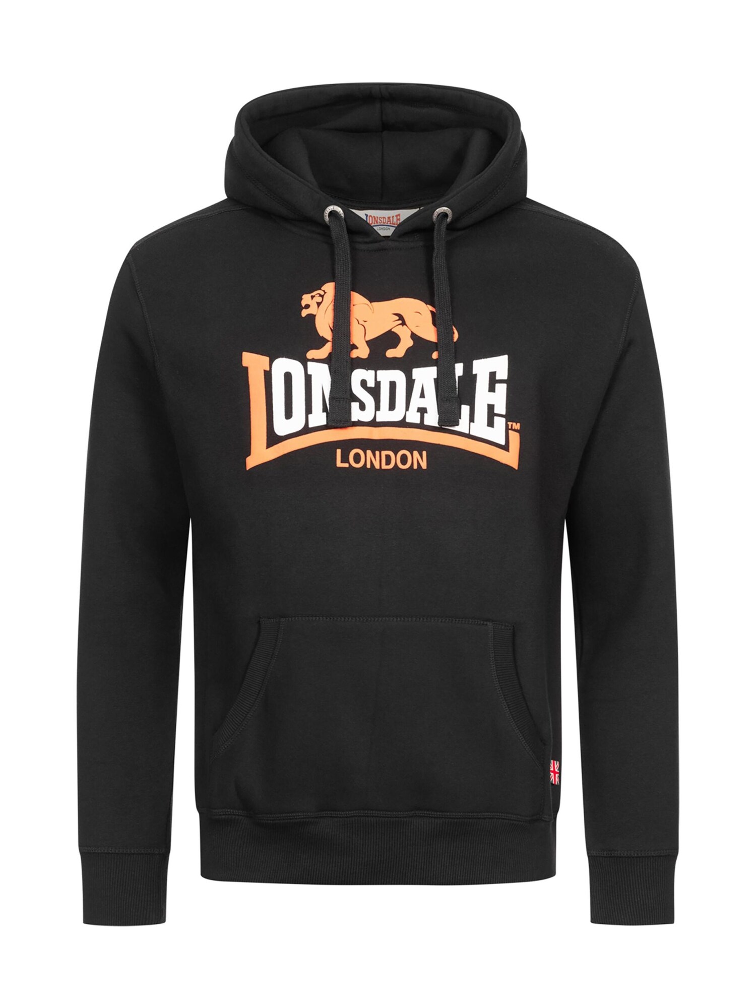 Lonsdale Sweatshirt 'Thurning' Zwart
