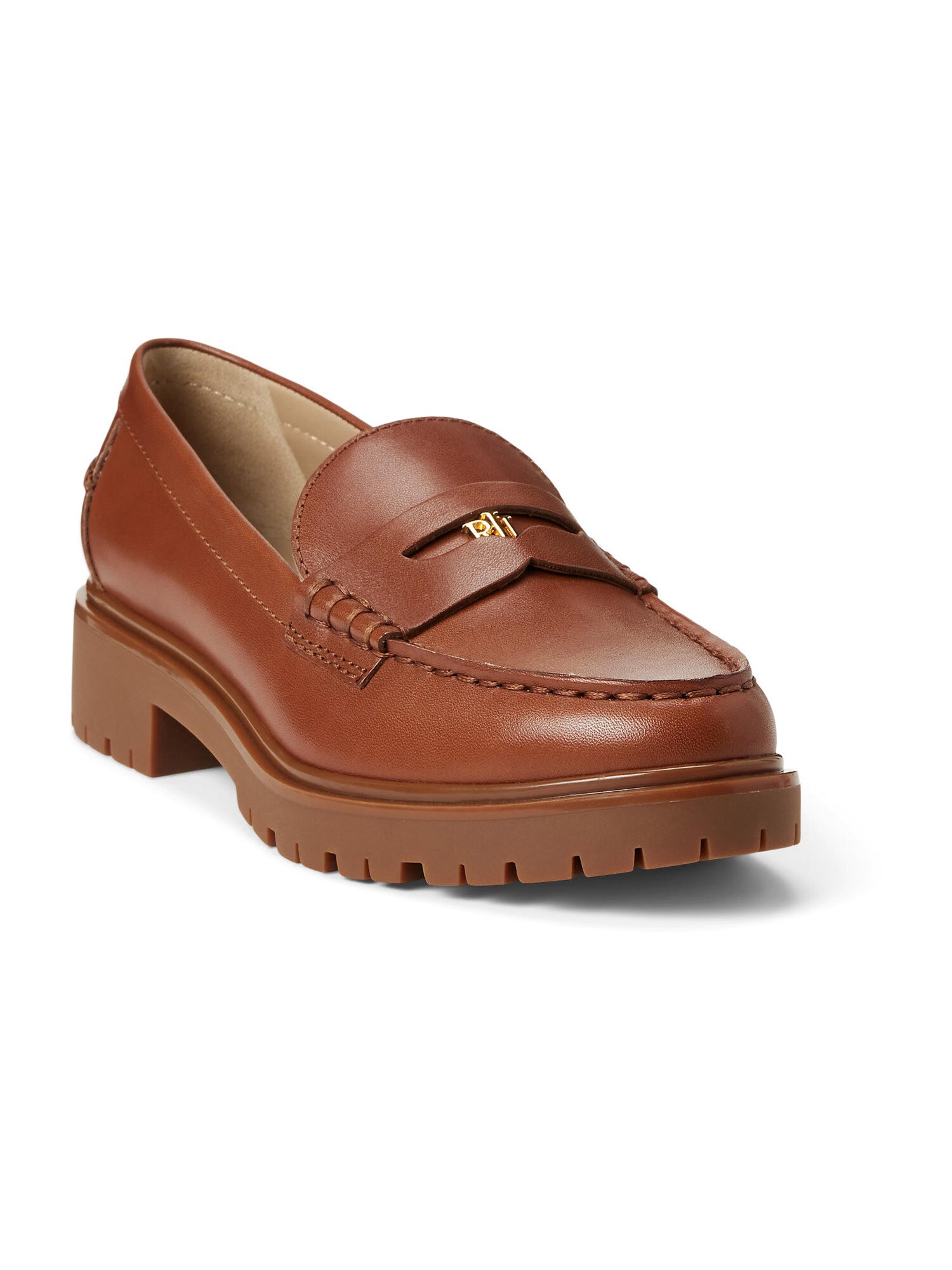 Lauren Ralph Lauren Zapatillas 'MARLI'  cognac – imagen 4