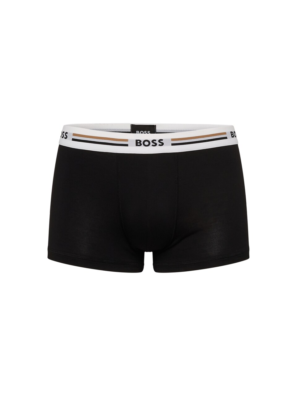 Boxershorts ljusbrun / svart