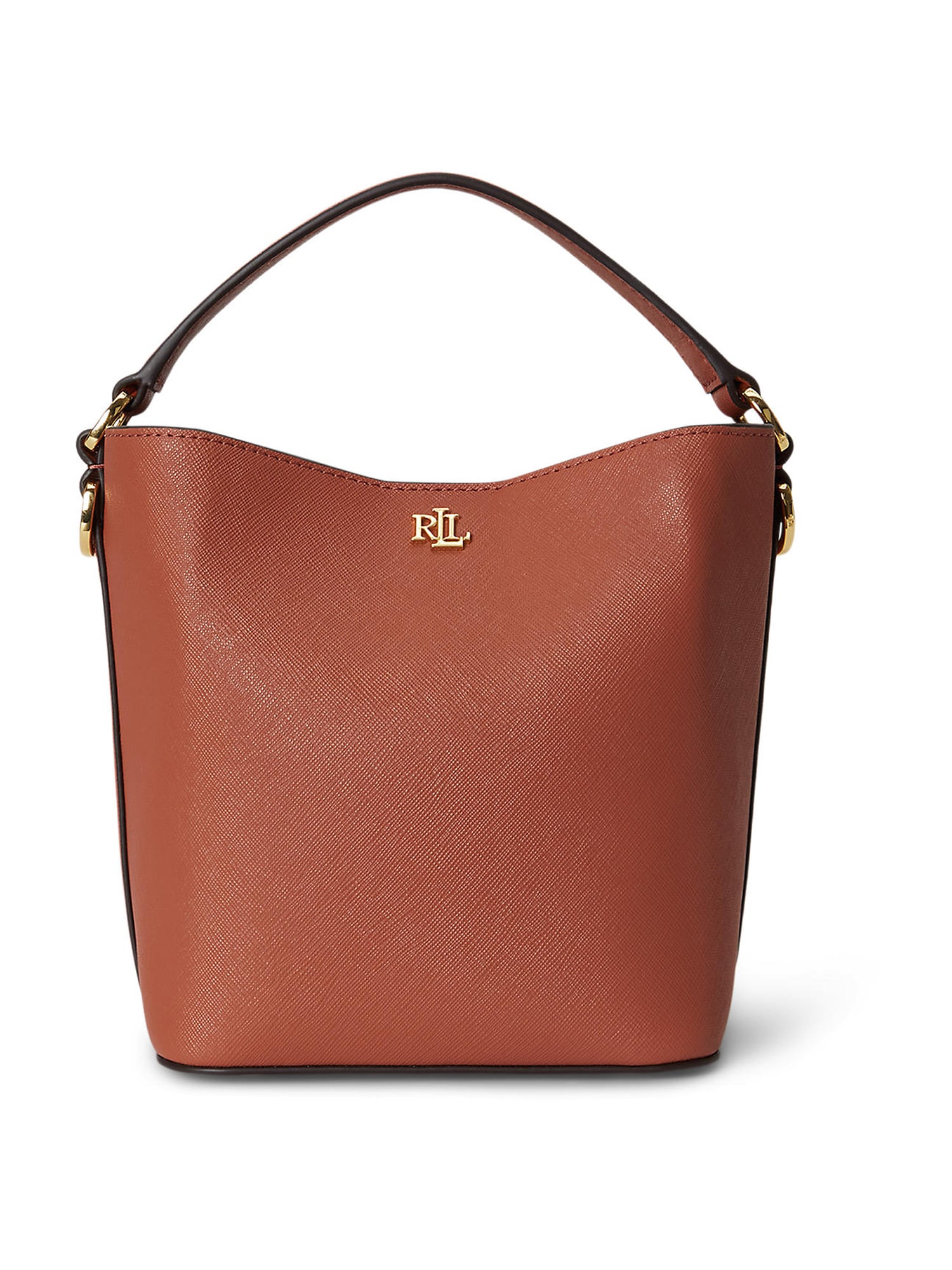 Reese liten brun cross body läderväska 2