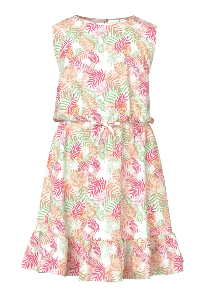 NAME IT Kleid Mädchen Größe 122 mischfarben / weiß