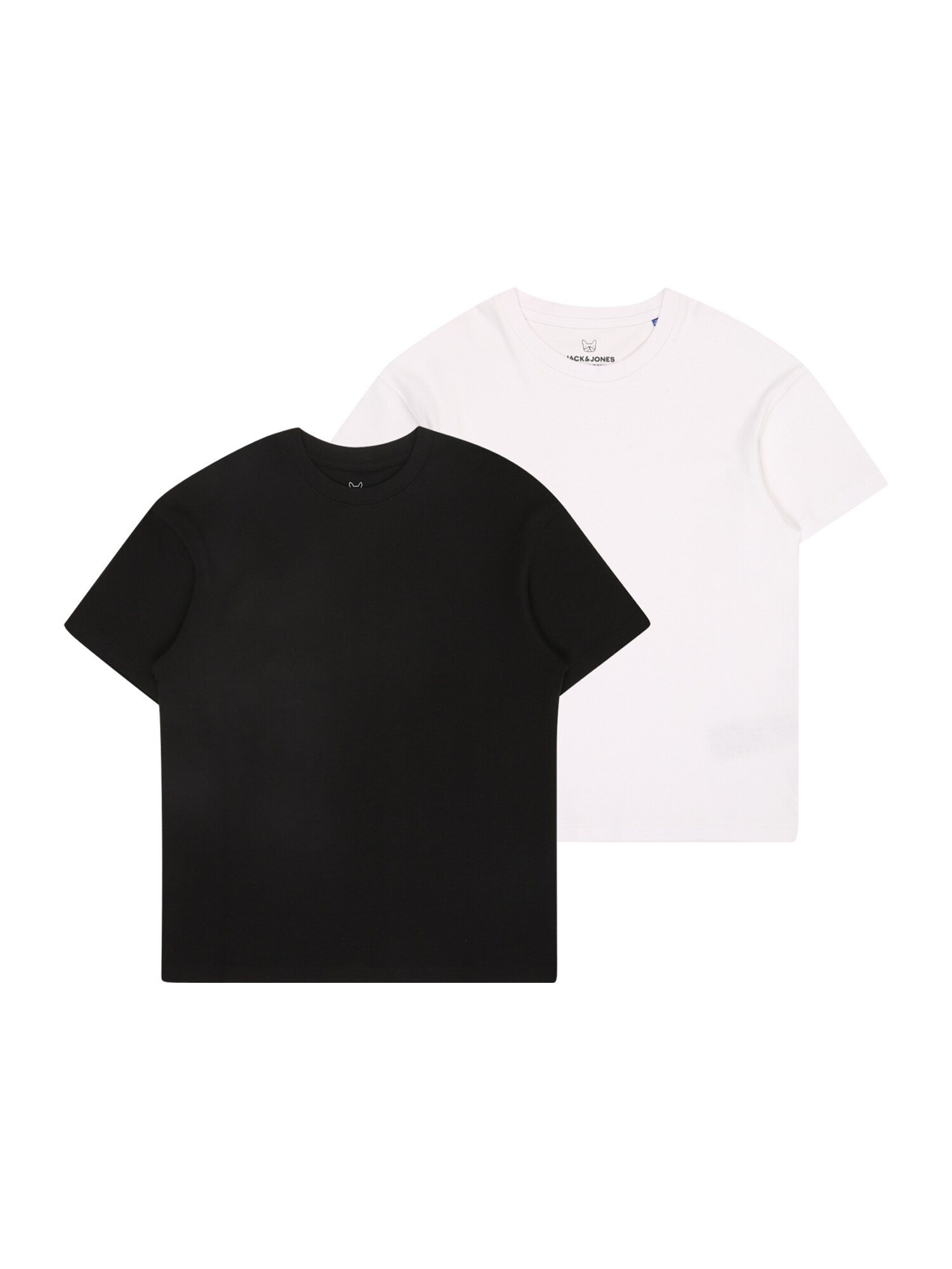 Jack & Jones Junior Tricou JJEURBAN  negru / alb