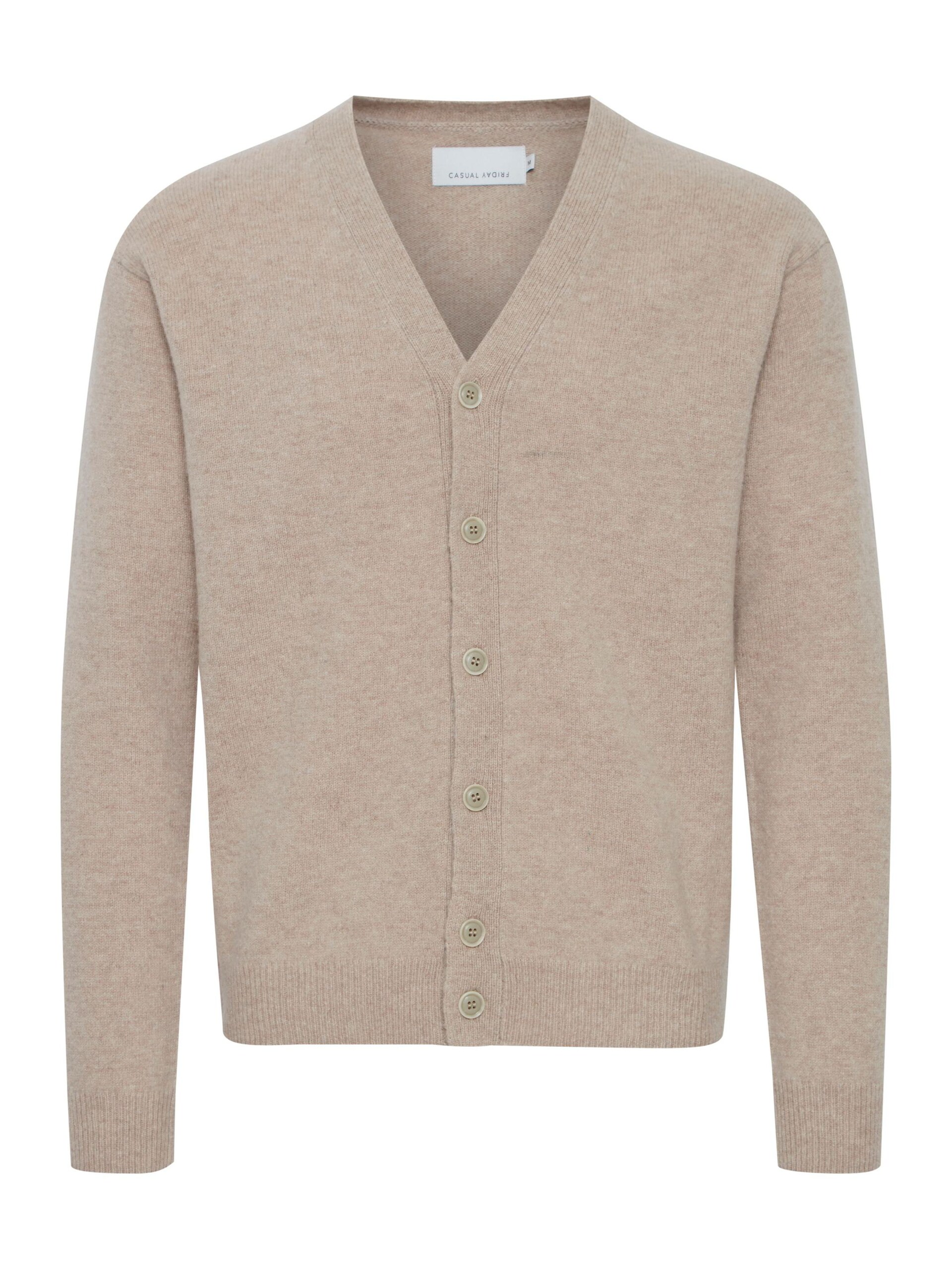 Casual Friday CFKARL LAMBSWOOL CARDIGAN herr – bild 8