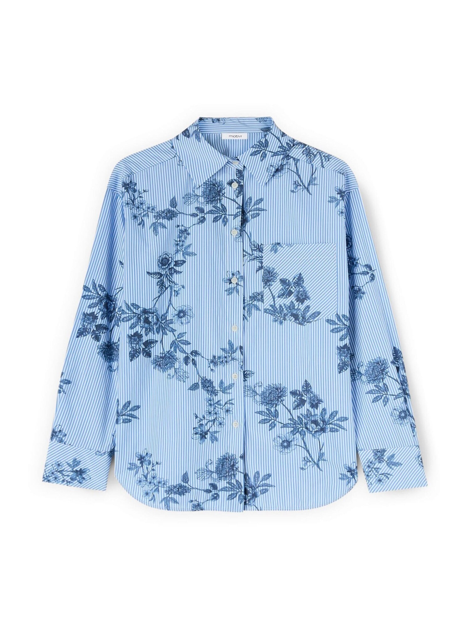 MOTIVI Blusa azul