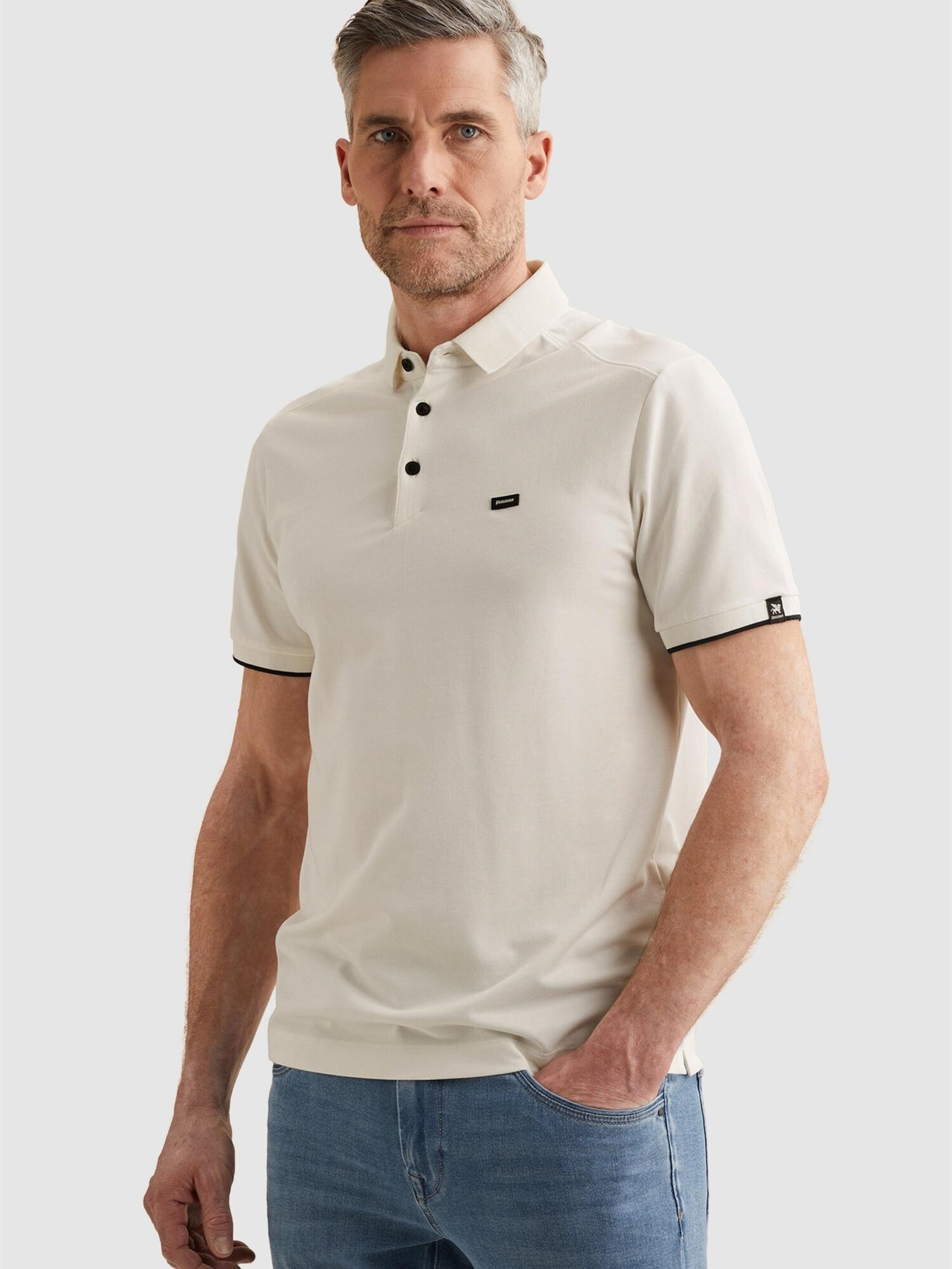 T-shirt 'Polo shirt in piqué blend'