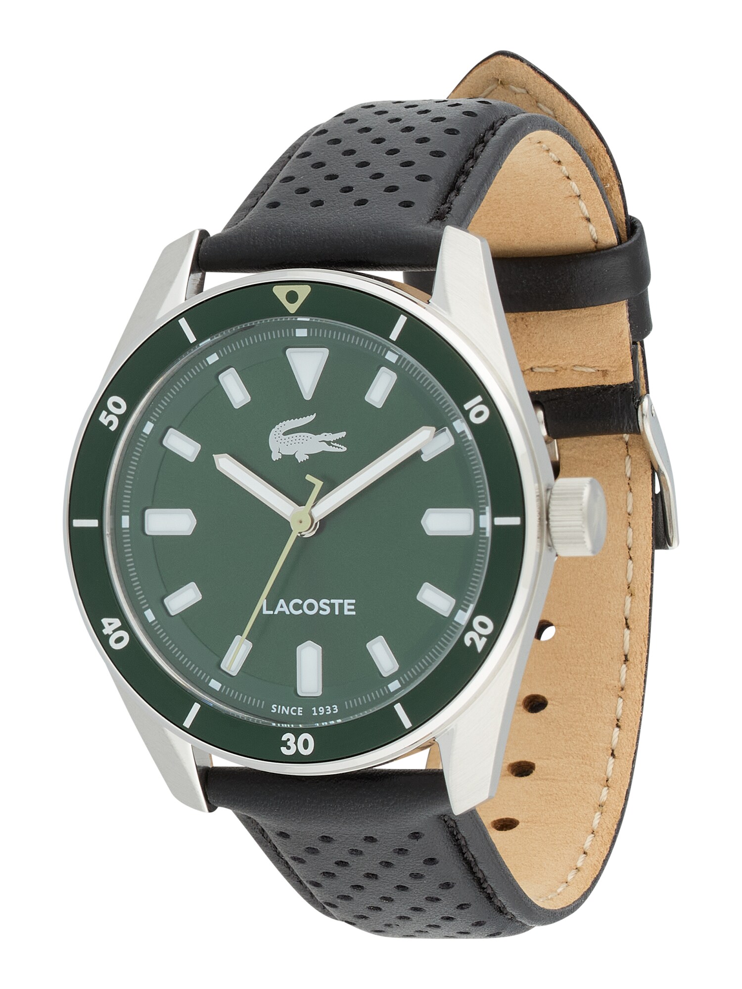 LACOSTE Analóg órák 'BOSTON'  zöld / fekete / ezüst akciós termékkép 1