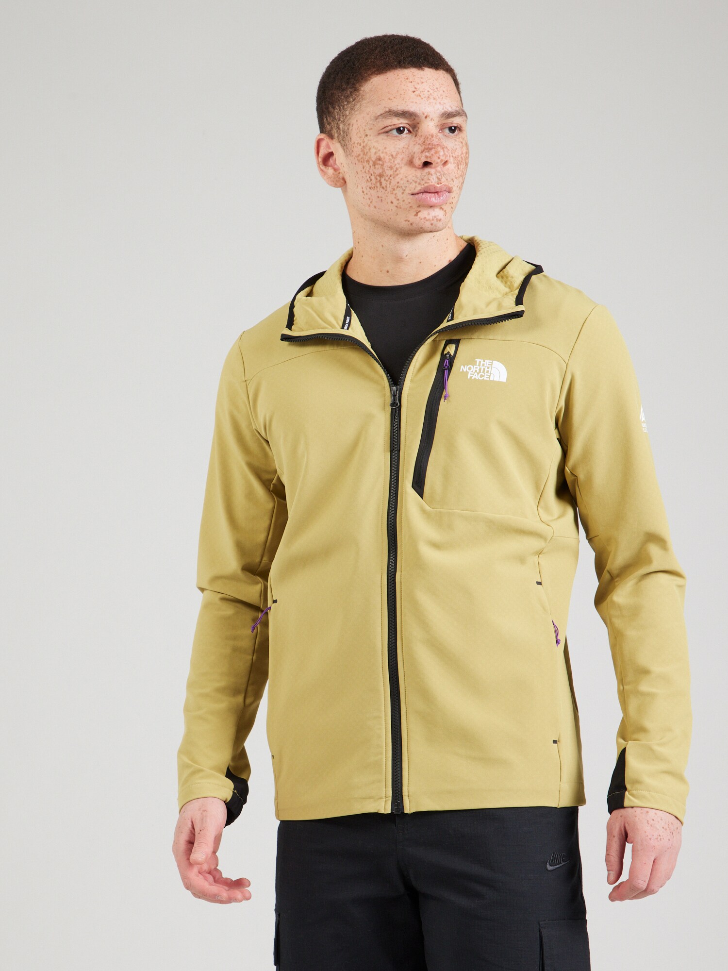 THE NORTH FACE Kültéri kabátok  khaki / fekete / fehér termék 2. képe