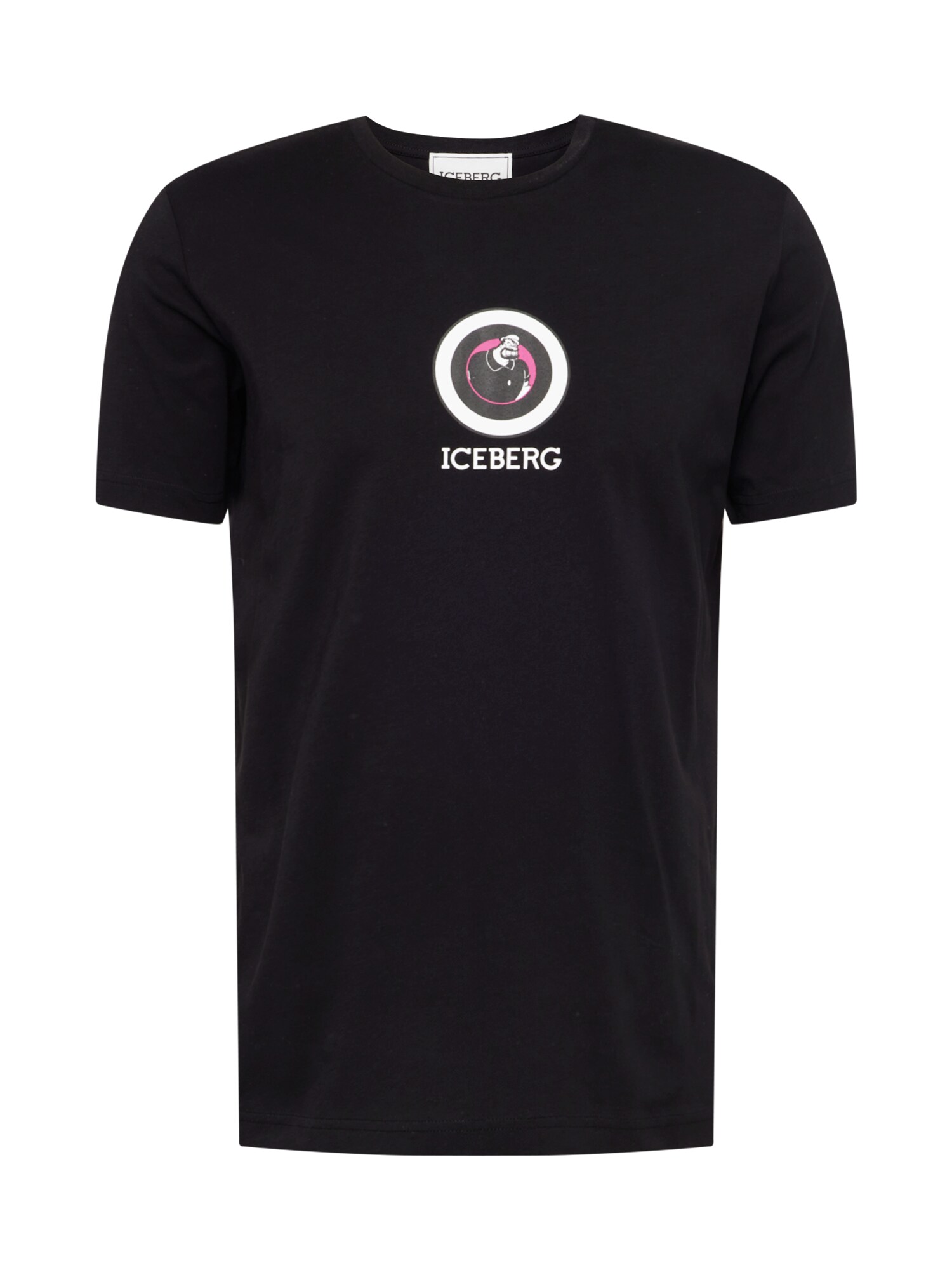 ICEBERG T-Krekls rozā / melns / balts