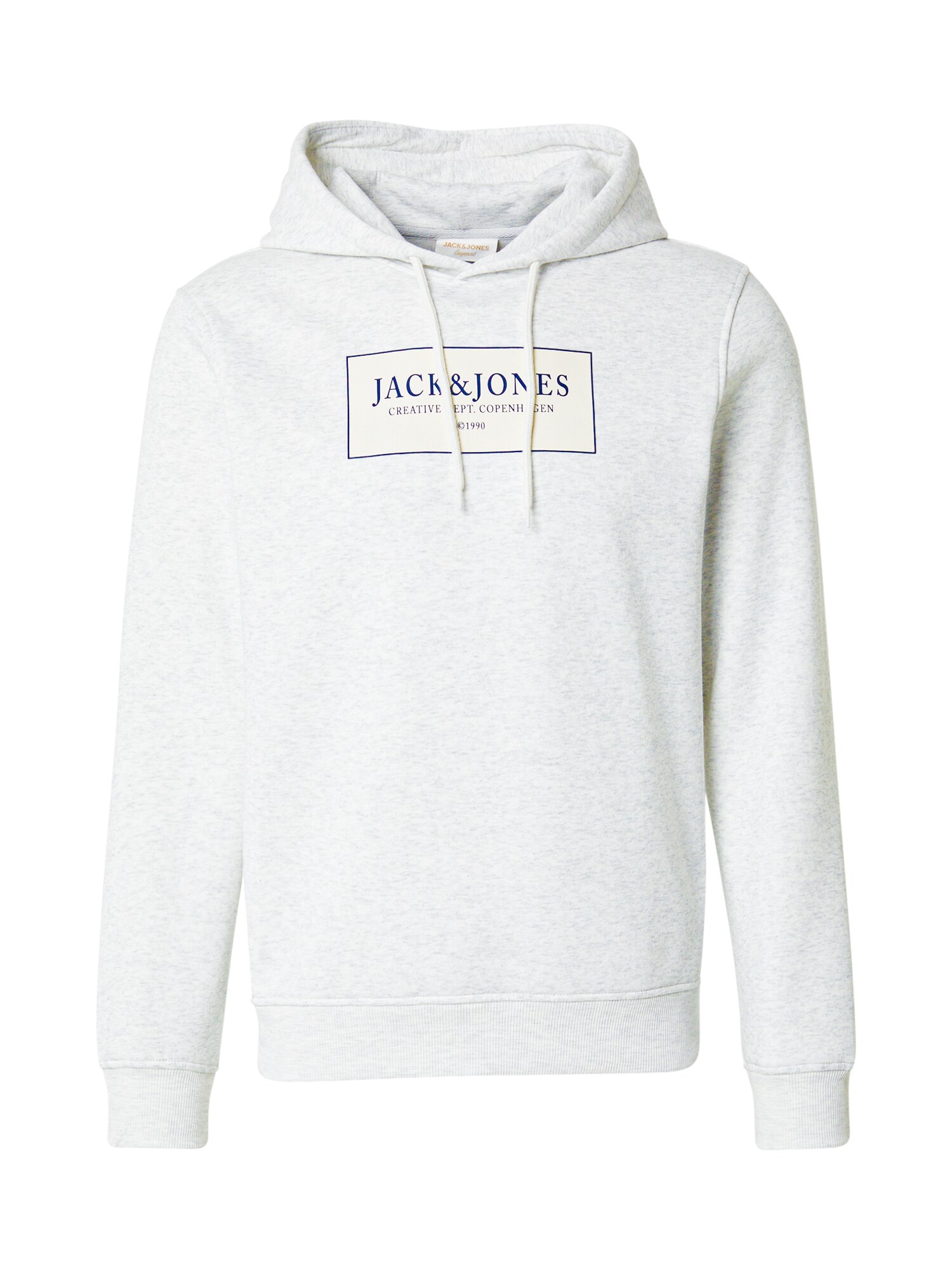 JACK &amp; JONES Sudadera 'JORGREENE'  marino / blanco / blanco moteado