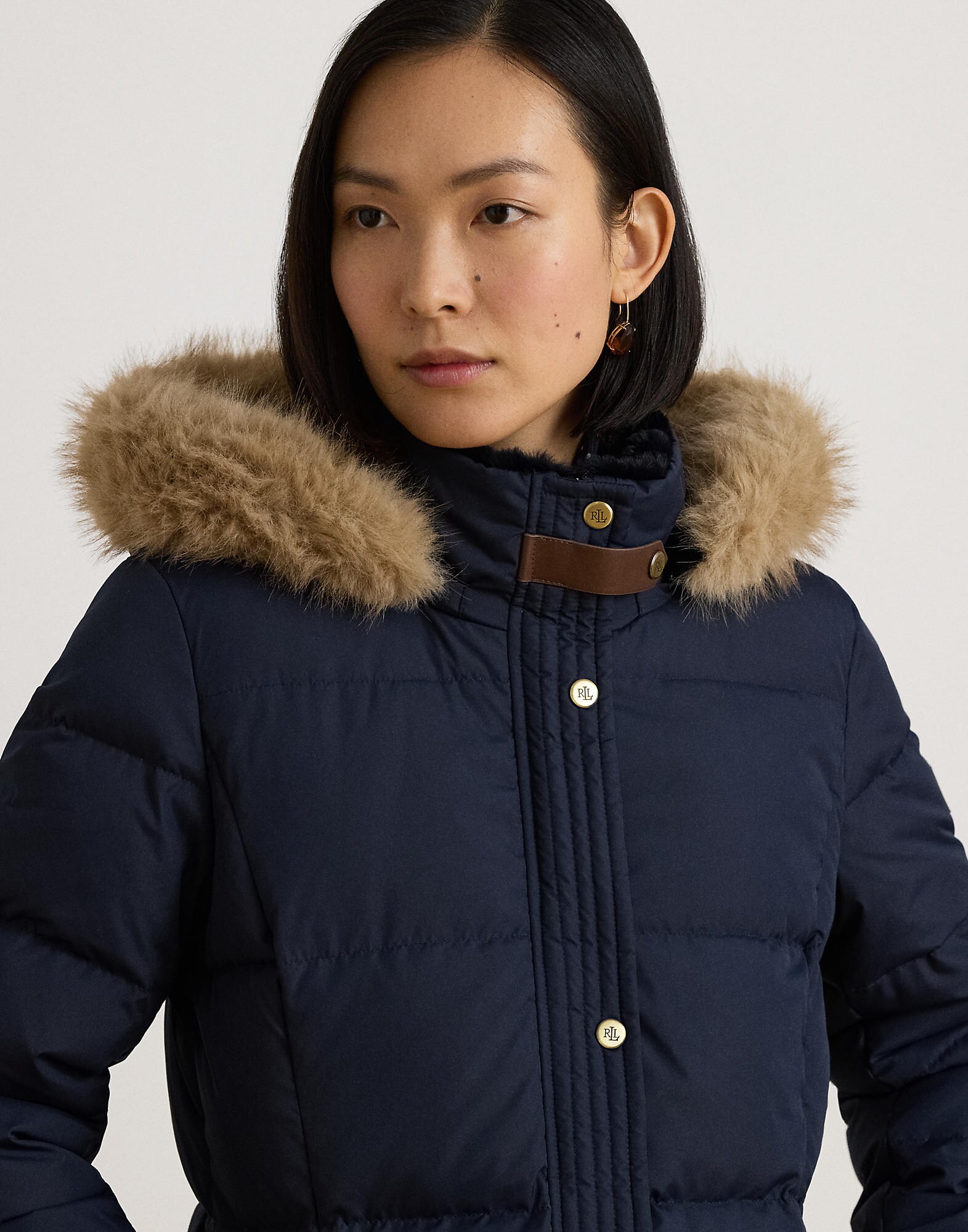 Lauren Ralph Lauren Abrigo de invierno navy – imagen 4