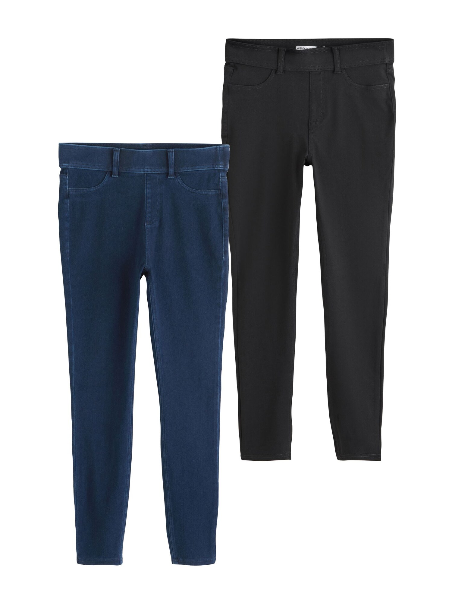 Next Jeggings  albastru închis / negru