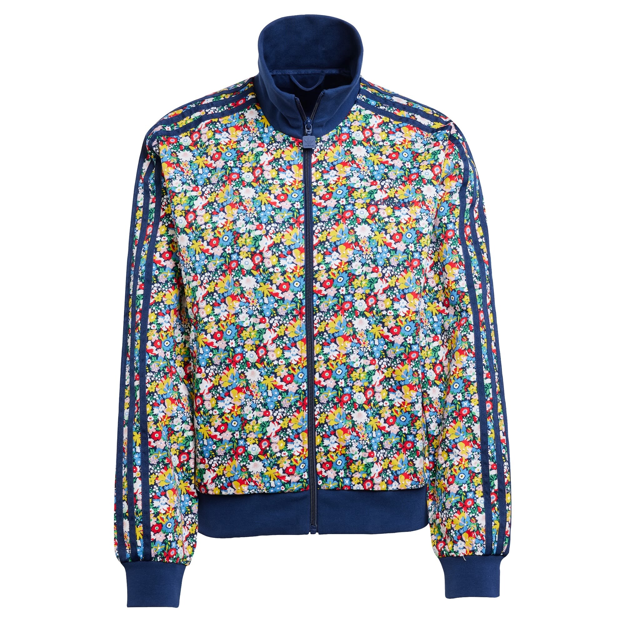 ADIDAS ORIGINALS Átmeneti dzseki 'Adidas Originals x Liberty London'  világoskék / sötétkék / sárga / piros akciós termékkép 1