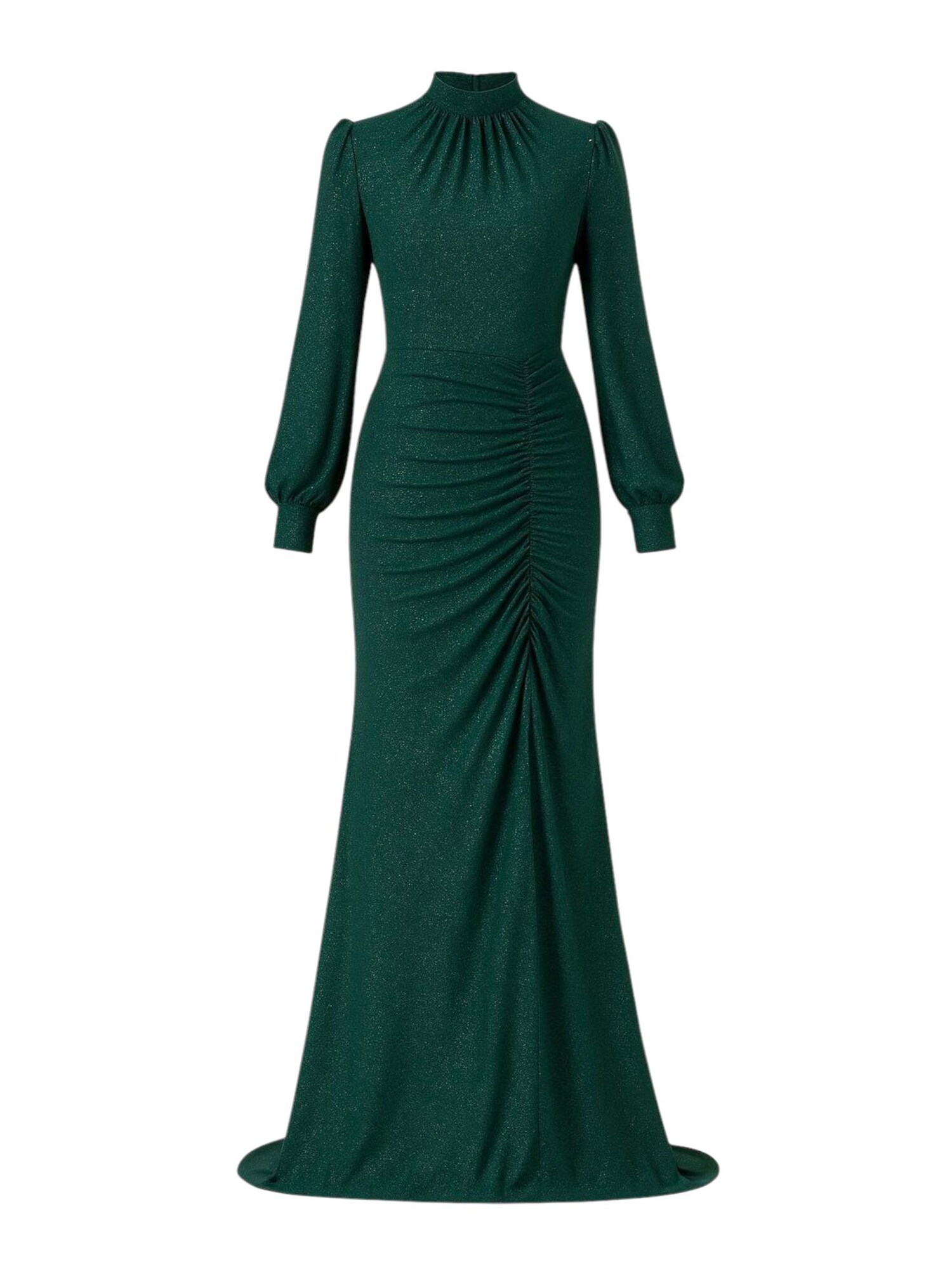 fashionshowcase Vestido de noche 'RÜYA'  verde oscuro