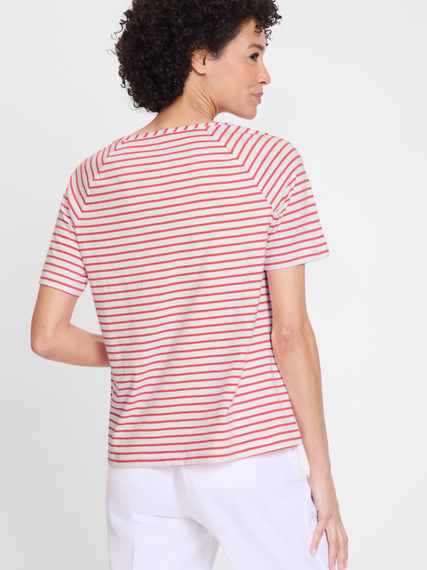 Thumbnail - Olsen Shirt mit Rundhalsausschnitt