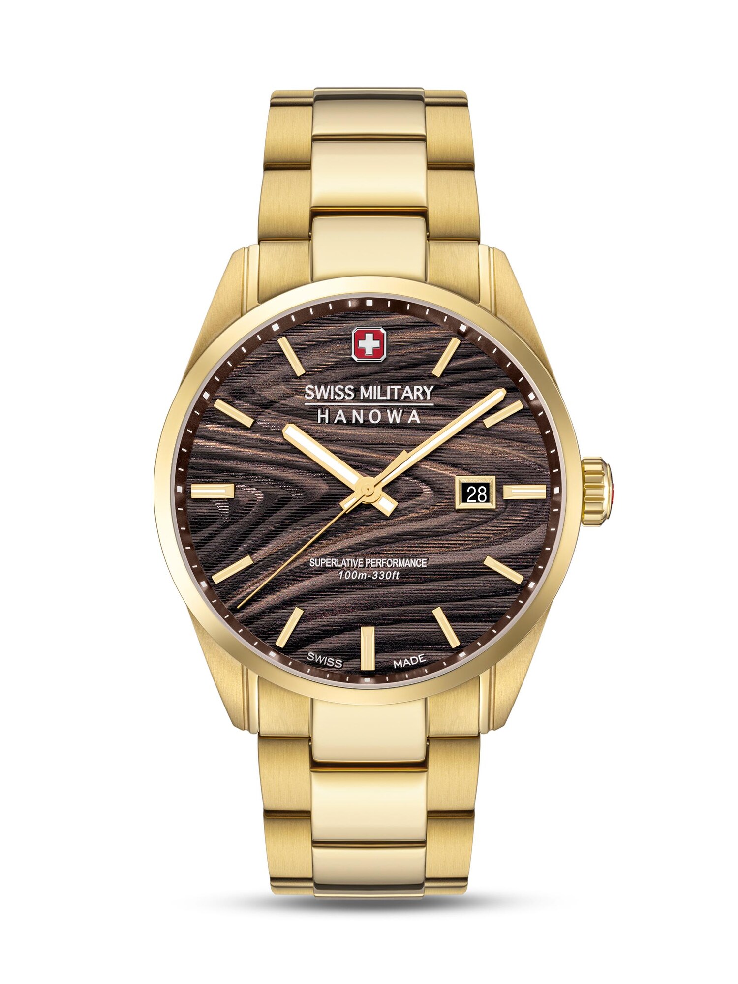 Swiss Military Hanowa Analoguhr Golden Beech