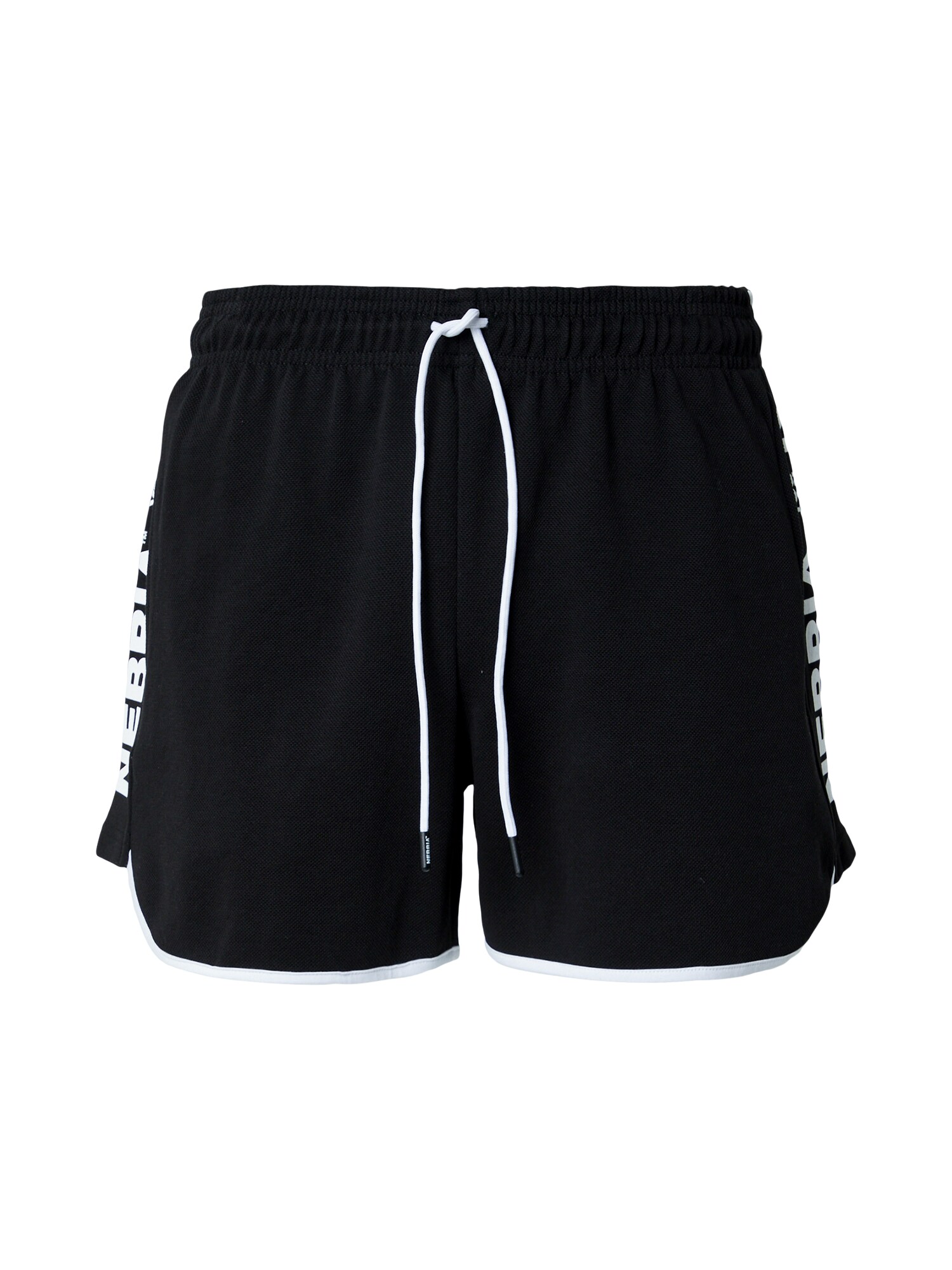 NEBBIA Pantaloni sport 'HERO 295'  negru / alb