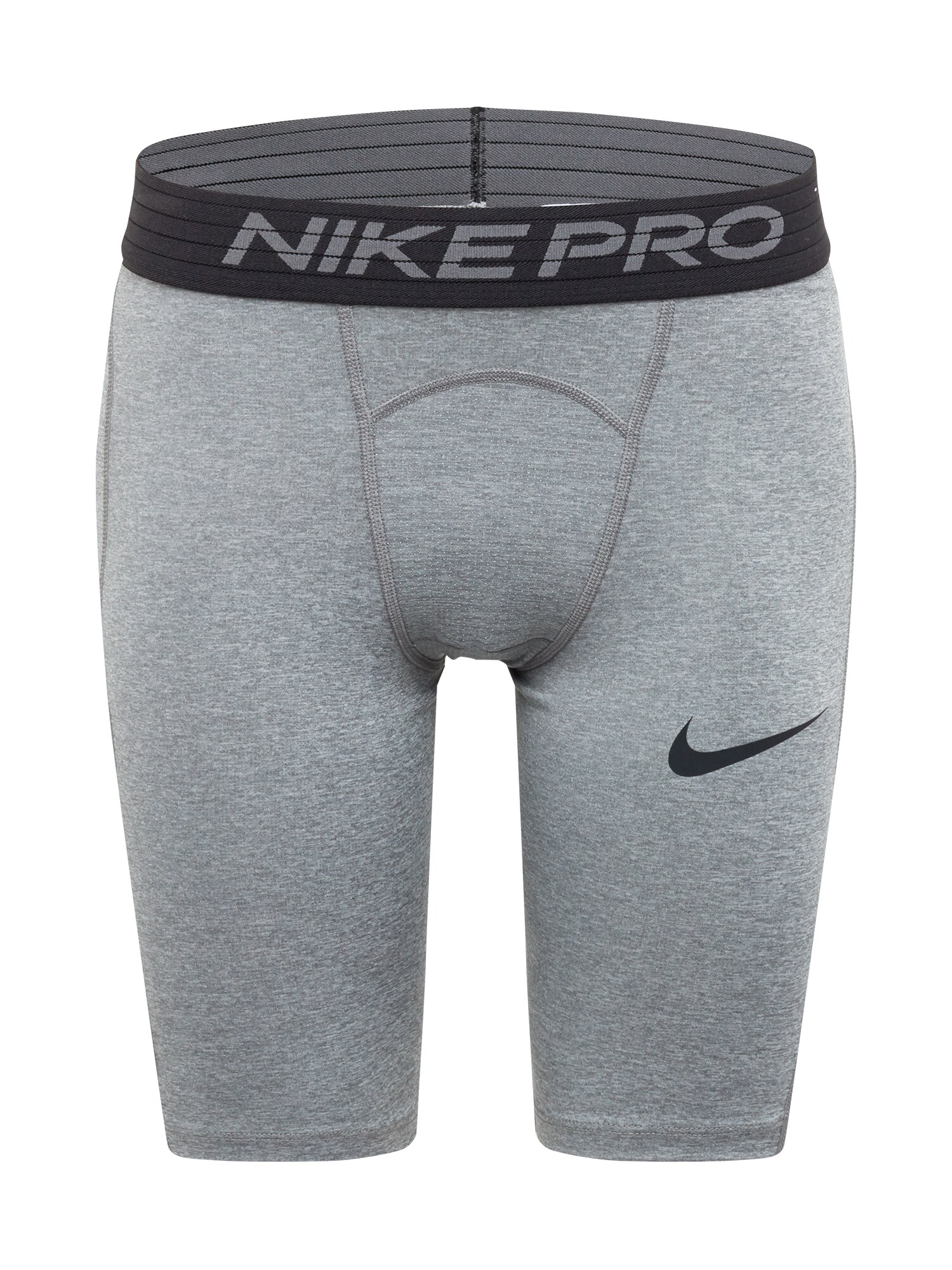 NIKE Sportinės kelnės  margai pilka / juoda