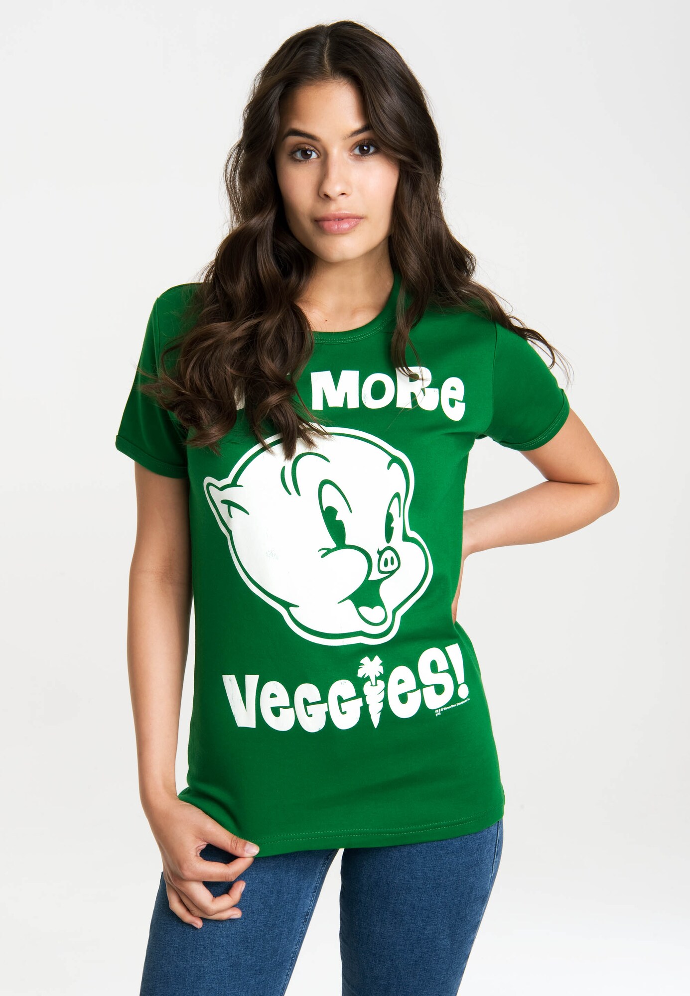 Thumbnail - LOGOSHIRT T-Shirt Looney Tunes - Eat More Veggies
