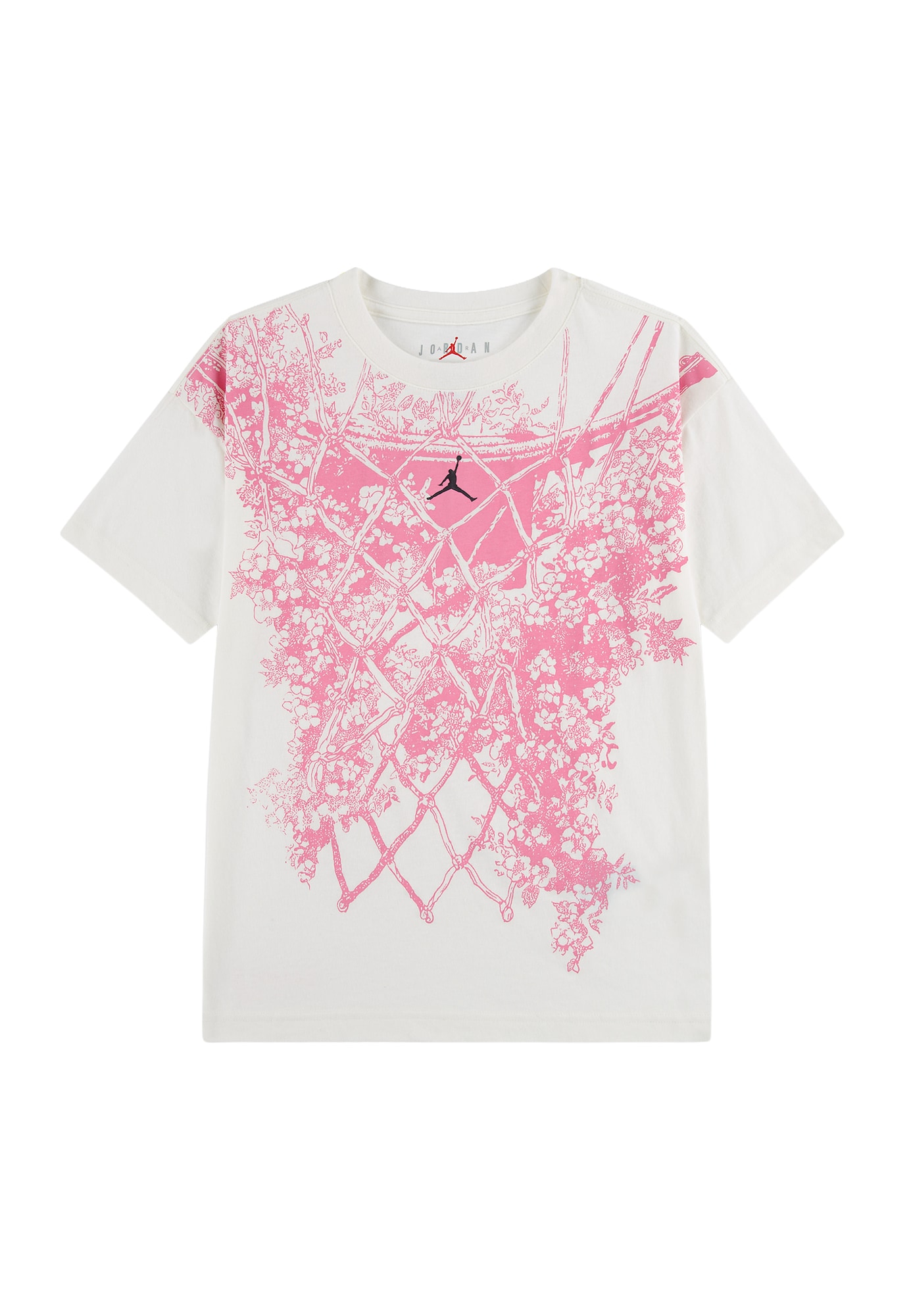 Jordan Tricou NET BOUQUET bej deschis / roz