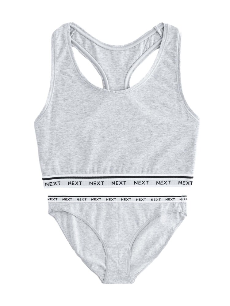 Next Wäsche-Sets Damen Größe 100 grau / schwarz / weiß