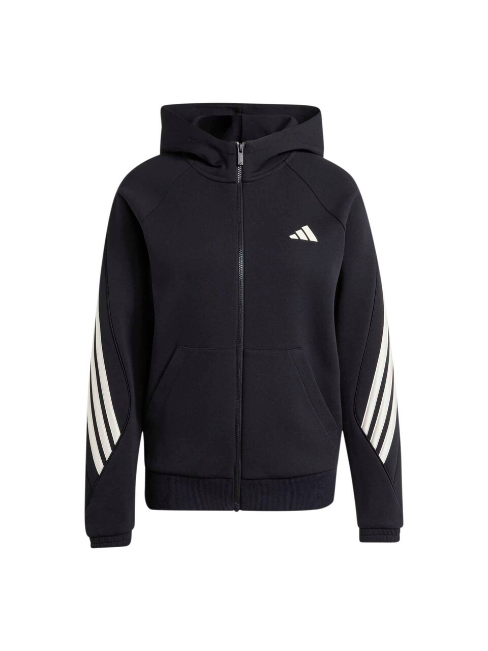 Sport sweatshirt 'STADIUM THREE STRIPES FULL ZIP'