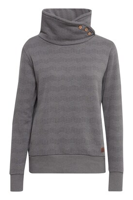 Oxmo Sweatshirt ‘VERNITA’ Grijs gemêleerd